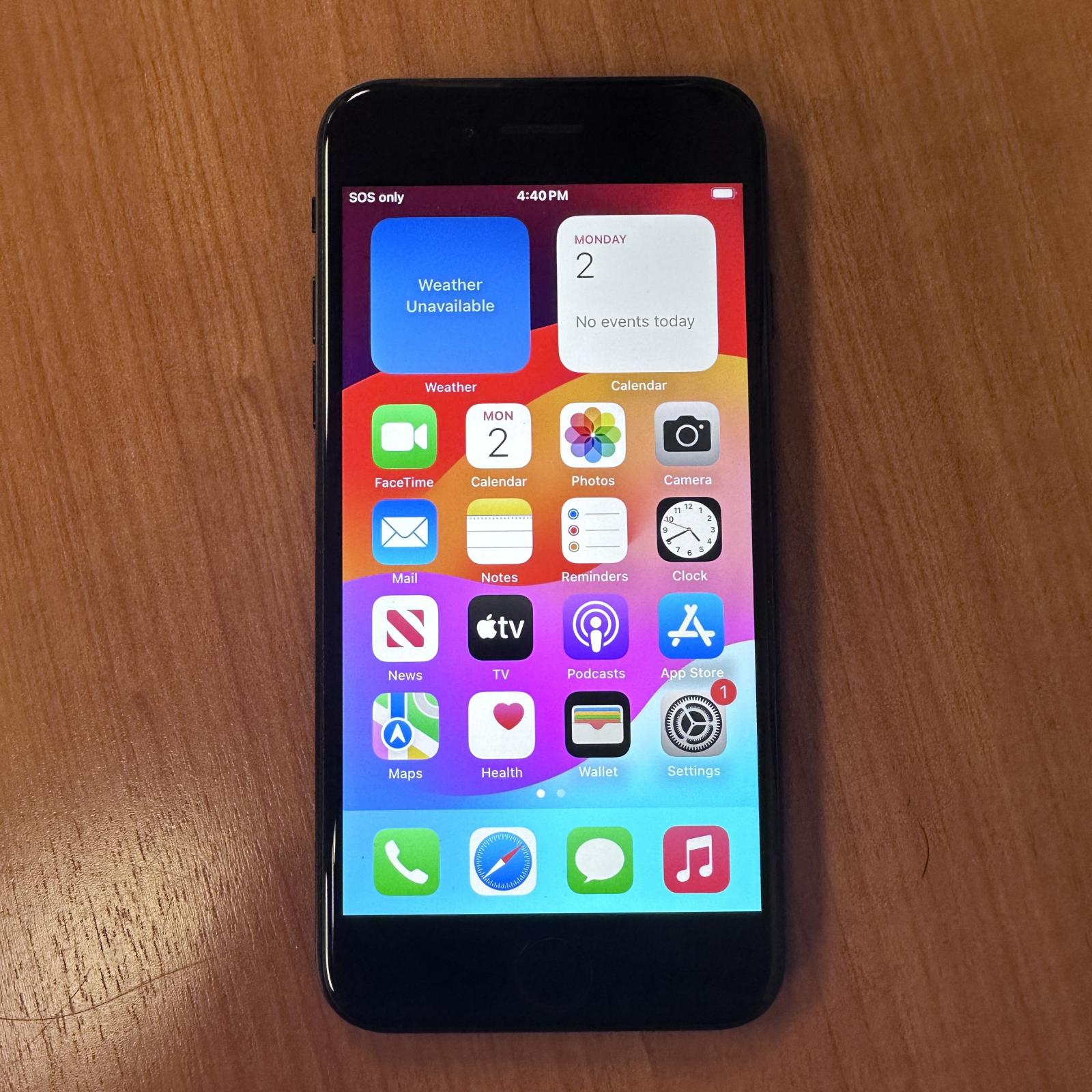 Apple iPhone SE (2nd Generation) 64GB, Black, AT&T LOCKED - Photo 6