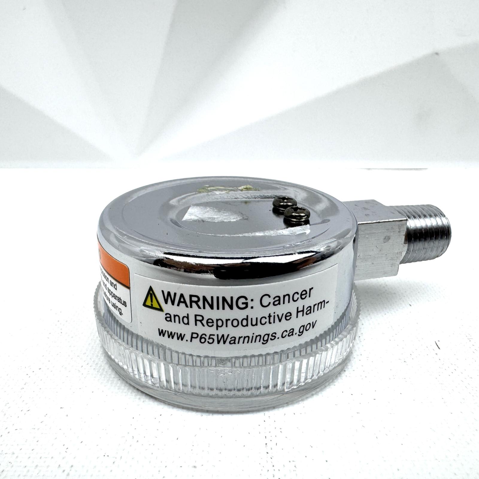 Lot of 2 Oxygen Regulator Gauges - Photo 3