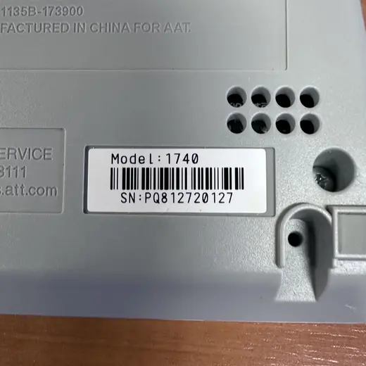 AT&T 1740 Digital Answering Machine, 60-Min Recording, Time/Date Stamp at TamDoUS Taylorsville