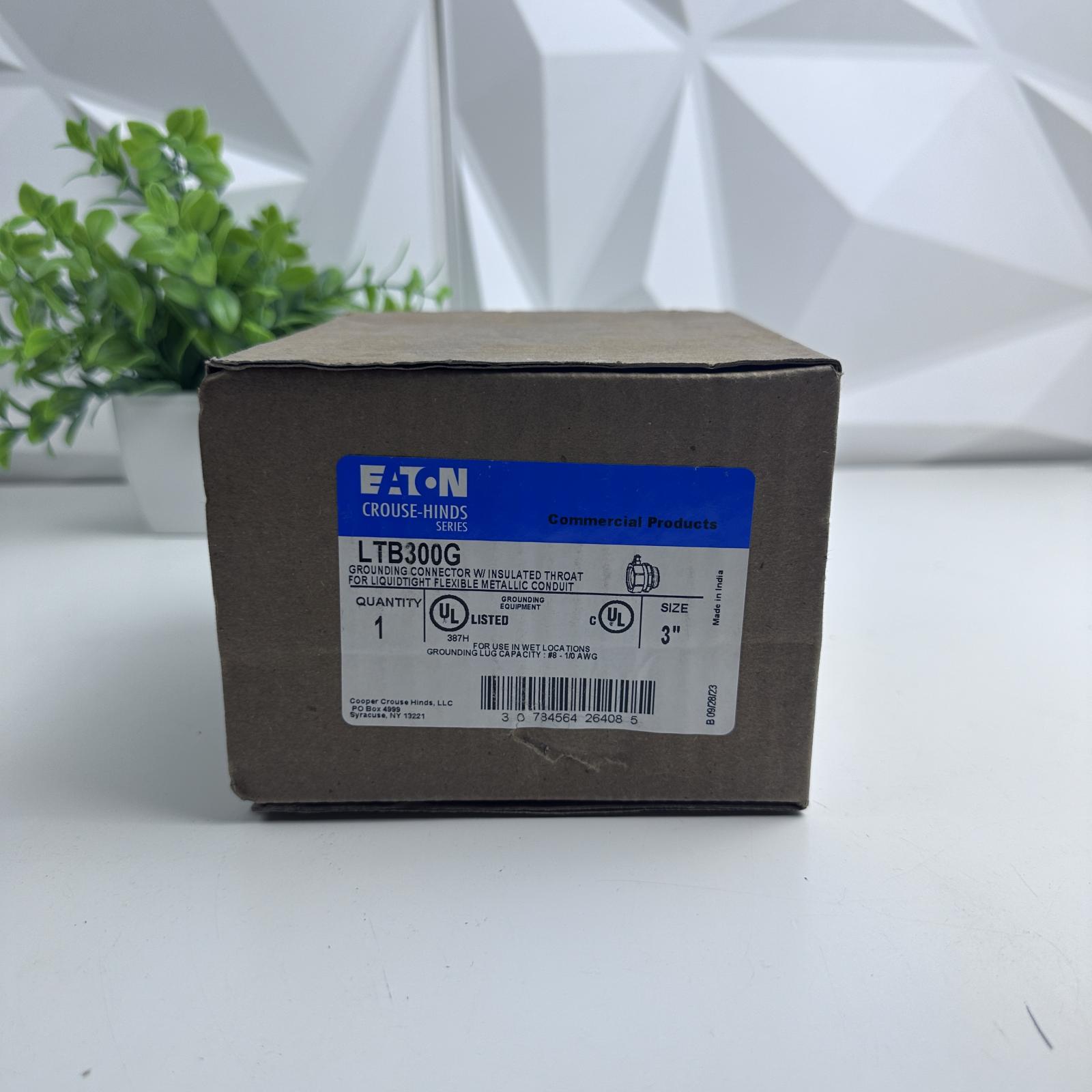 Crouse-Hinds LTB300G 3" Liquidtight Connector – Straight, Steel, Grounding - Photo 8