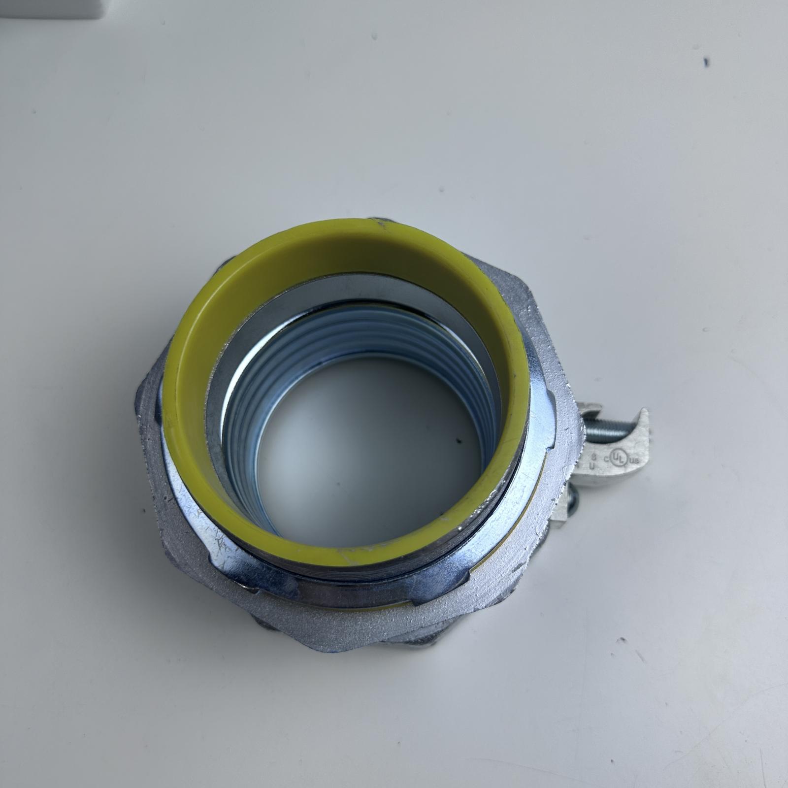 Crouse-Hinds LTB300G 3" Liquidtight Connector – Straight, Steel, Grounding - Photo 4