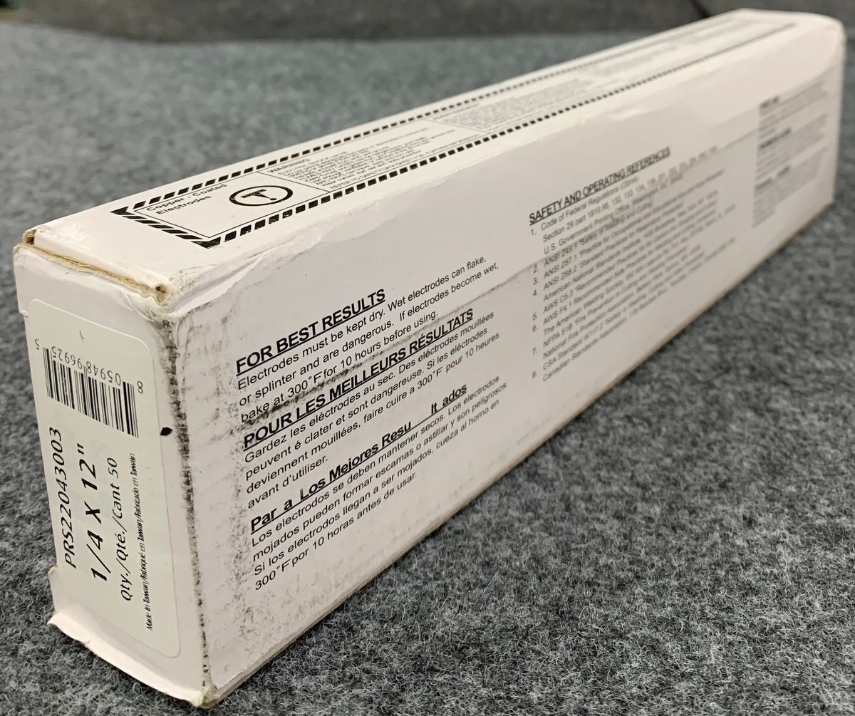 Prostar Gouging Electrodes PRS2206-3003 – 1/4” x 12”, Box of 50 Carbon Rods - Photo 4