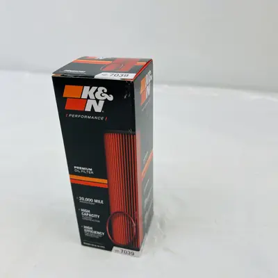 K&N HP-7039 Oil Filter – High Performance Wrench-Off Canister Filter at Automotive Tools & Supplies in new condition