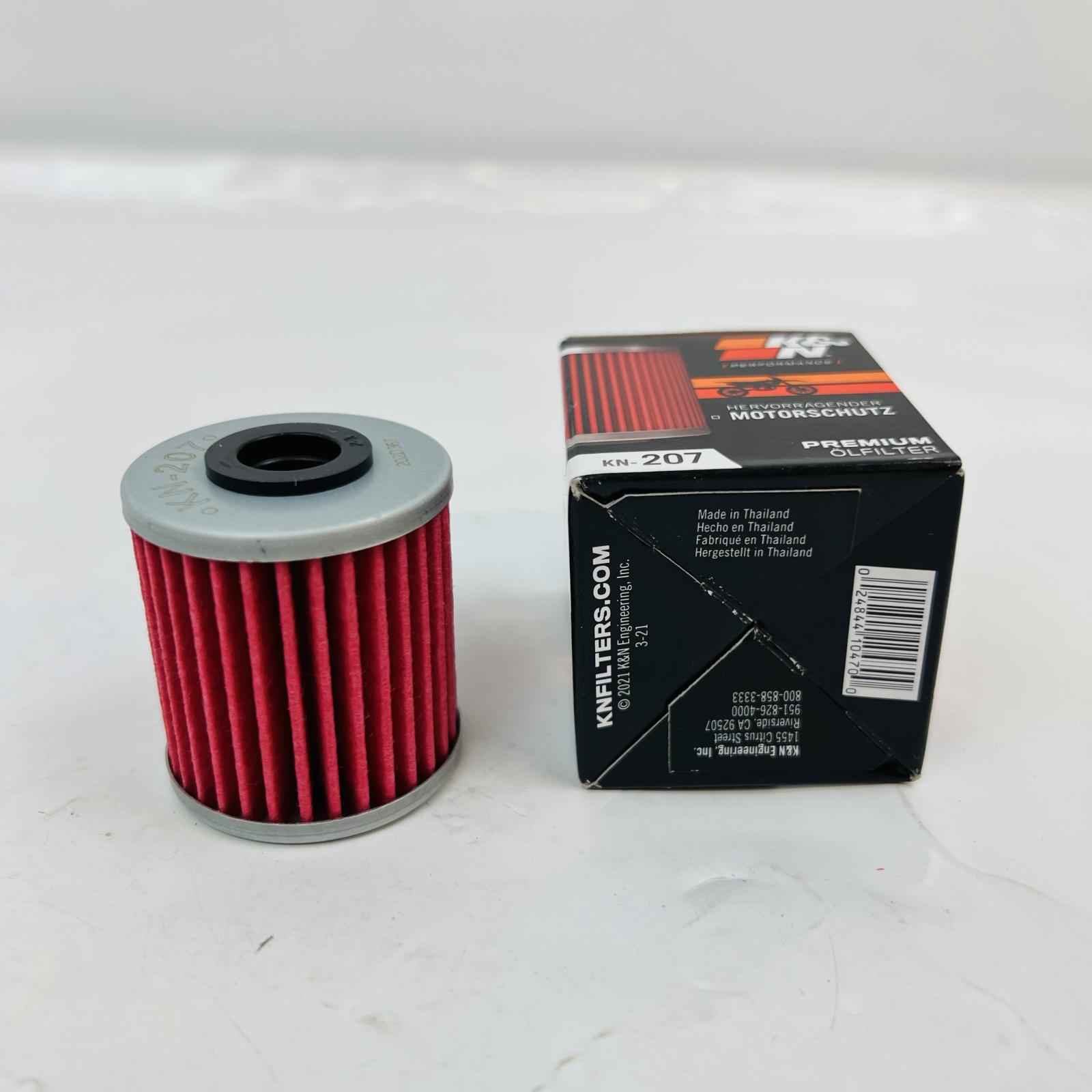 Lot of 5 K&N KN-207 Motorcycle Oil Filters - Photo 3