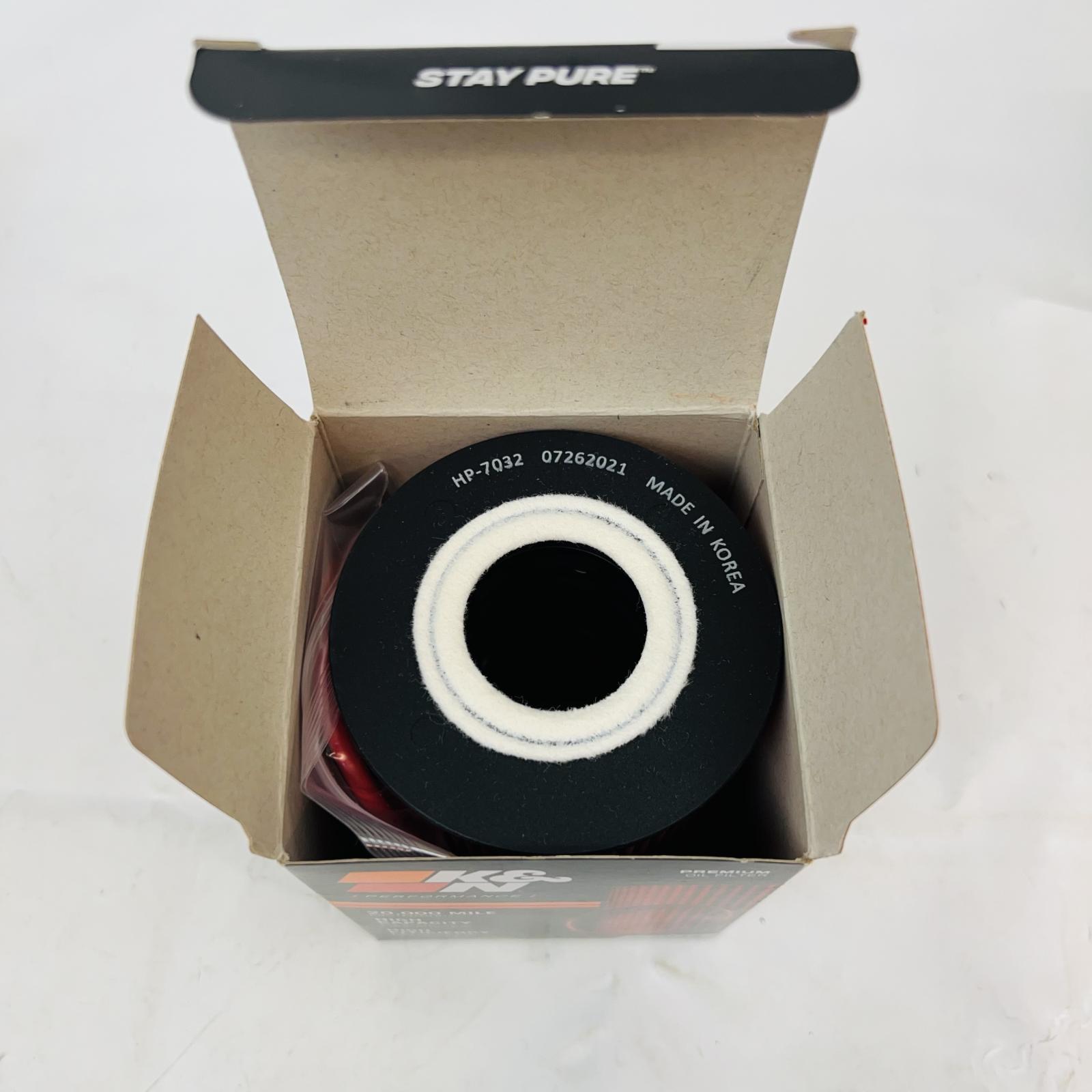 K&N HP-7032 Performance Oil Filter For Porsche 911 Cayenne Macan Panamera M5 M6 - Photo 2