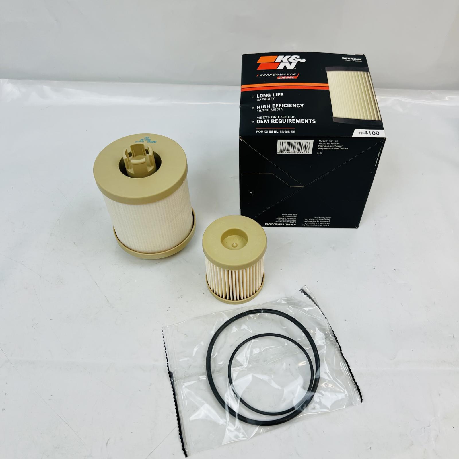 K&N PF-4100 Fuel Filter – Fits 2003–2007 Ford F-250 F-350 Super Duty & Excursion 6.0L Diesel - Photo 2