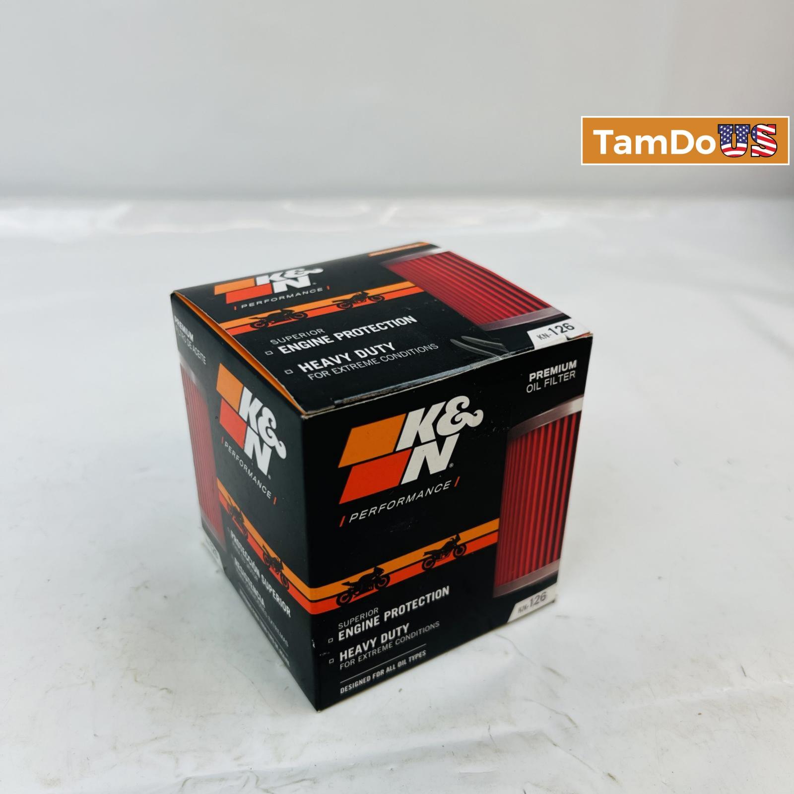 K&N KN-126 Oil Filter – High-Performance Wrench-Off for Kawasaki Motorcycles - Photo 4