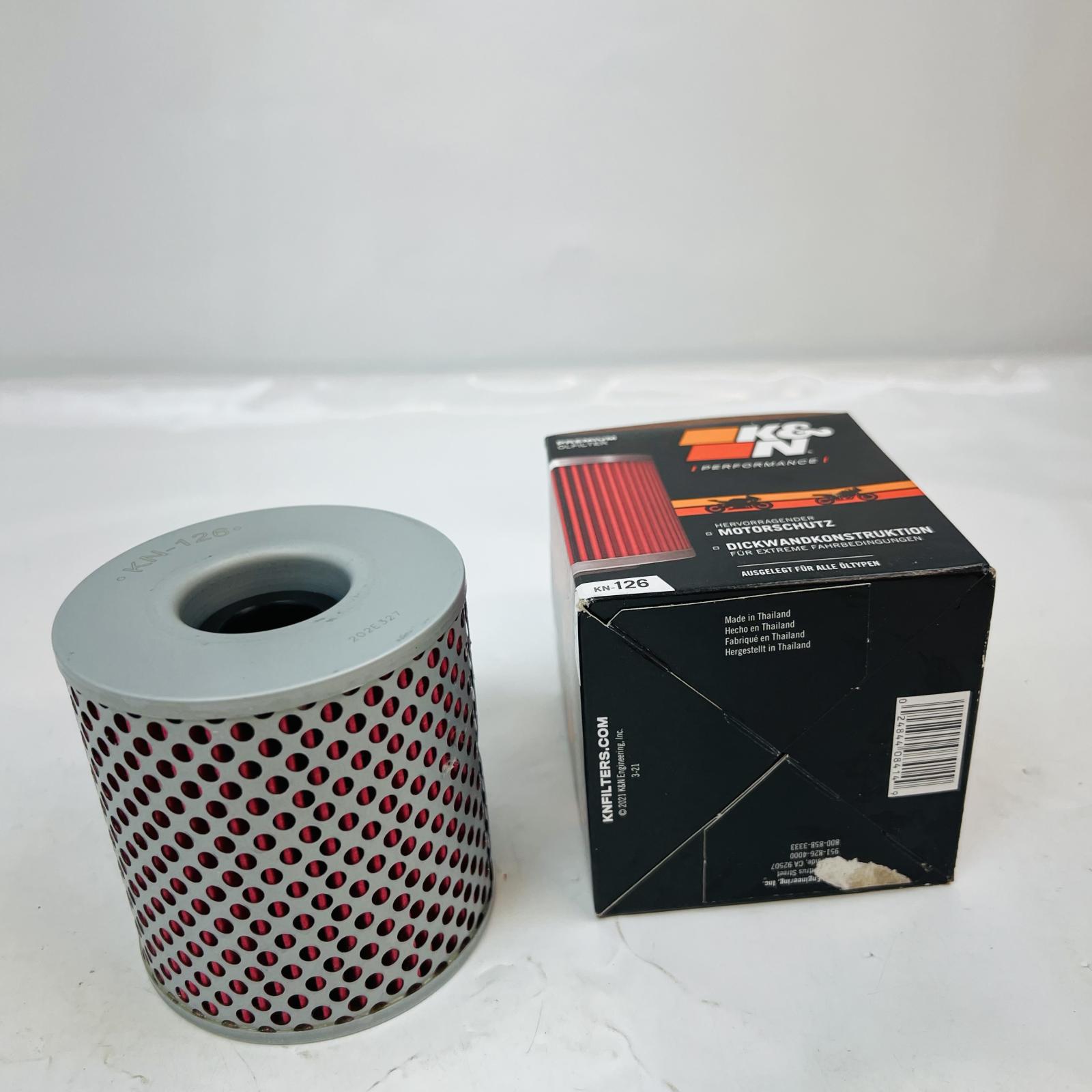 K&N KN-126 Oil Filter – High-Performance Wrench-Off for Kawasaki Motorcycles - Photo 3