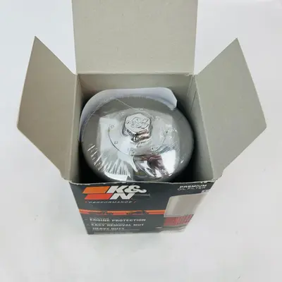 Lot of 2 K&N Engineering Oil Filter KN-170C Chrome Harley Davidson at Motorcycle Parts in new condition