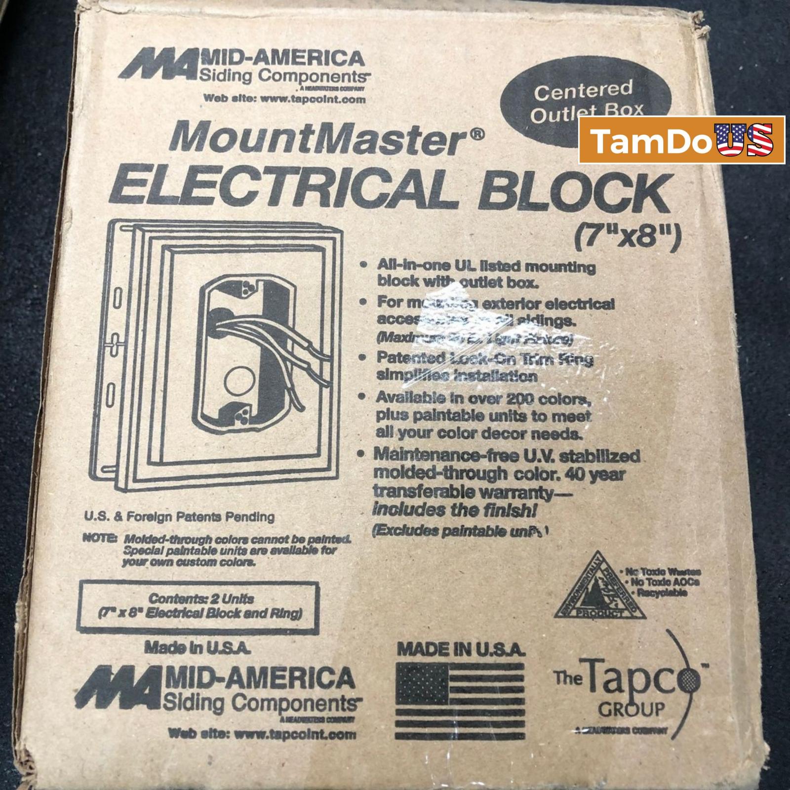 Mid-America Mount Master Electrical Block 7"x8" - Photo 5