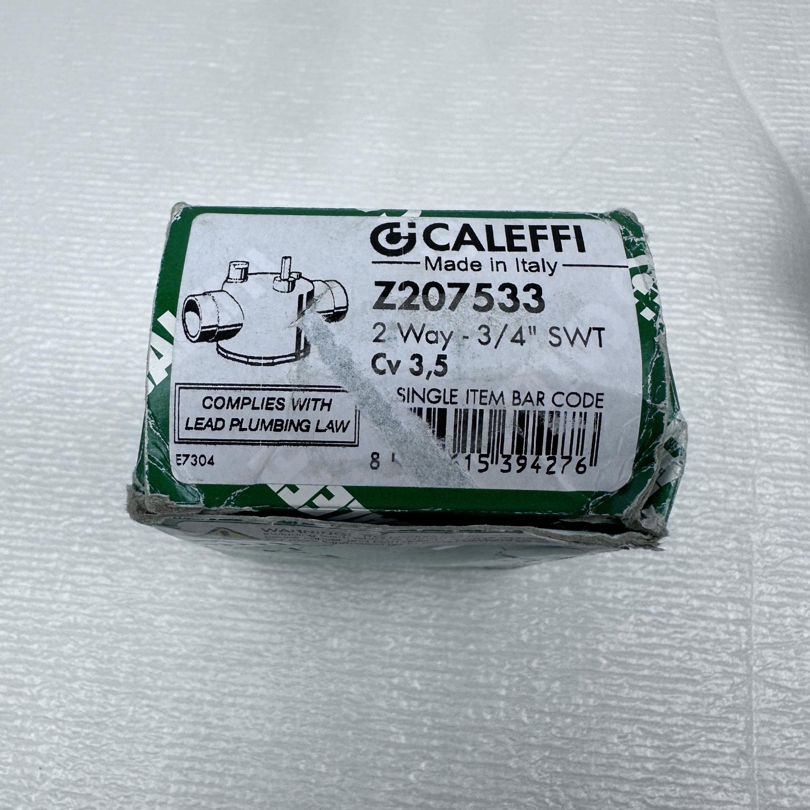Caleffi Z207533 3/4" SWT 2-Way On/Off Zone Valve CV3.5 - Photo 3