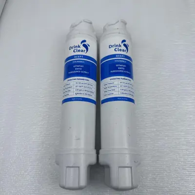 Drink Clear DCEPT Refrigerator Water Filter EPTWFU01 EWF02 Replacement (2-Pack) at Kitchen, Dining & Bar in new_open_box condition