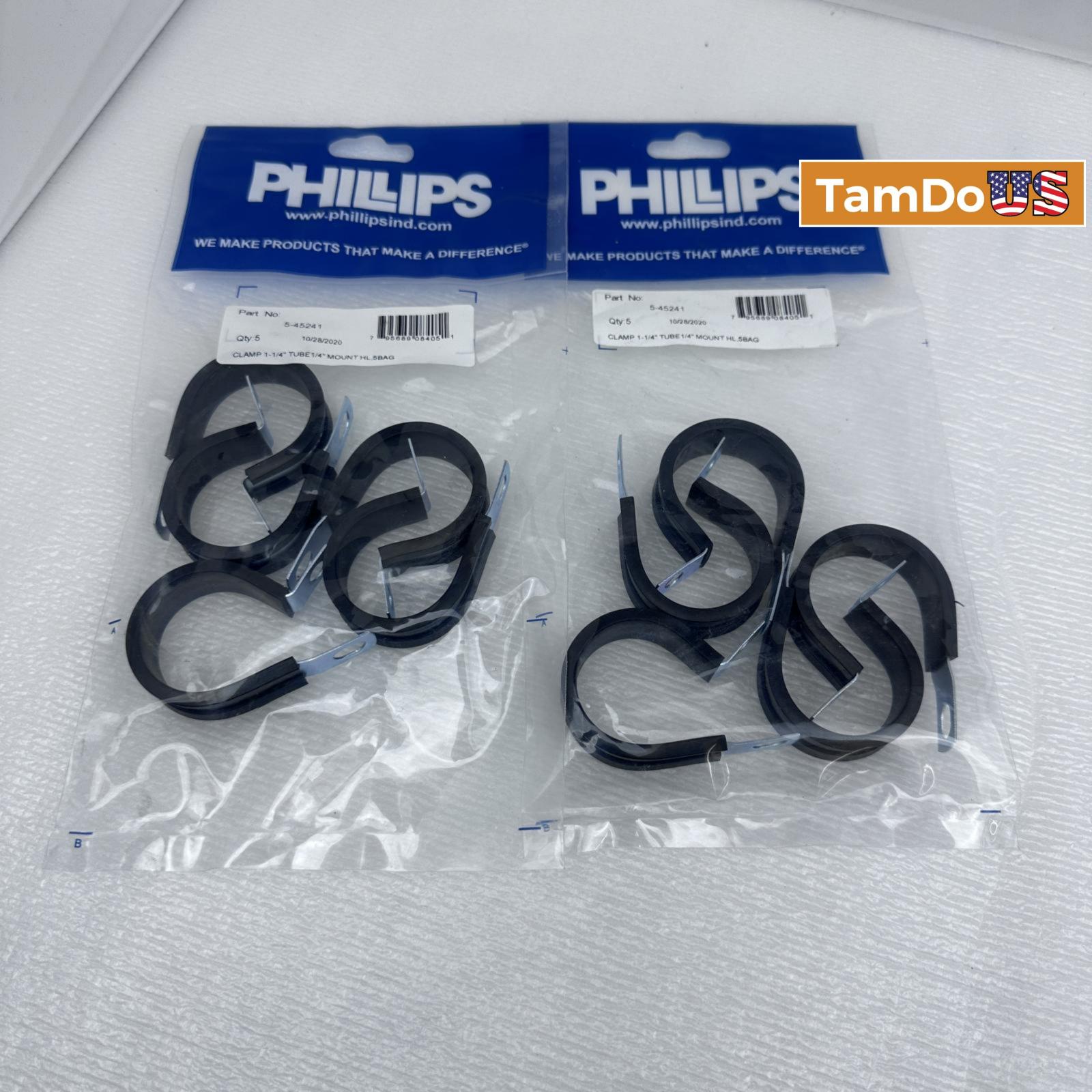 Phillips 1-1/4" Tube Clamps with 1/4" Mount – Heavy Duty - Photo 3