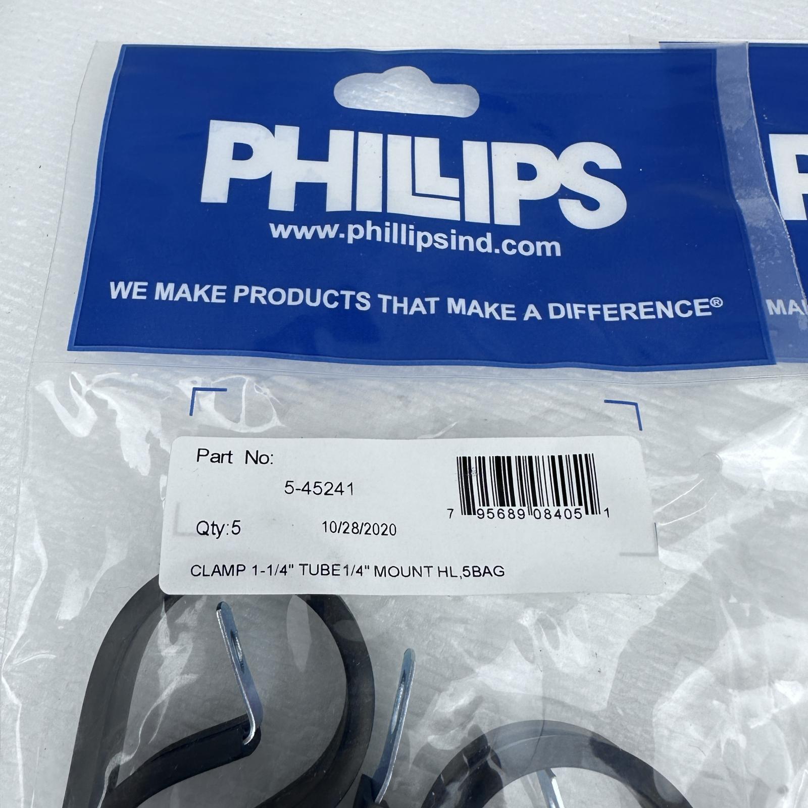 Phillips 1-1/4" Tube Clamps with 1/4" Mount – Heavy Duty - Photo 2