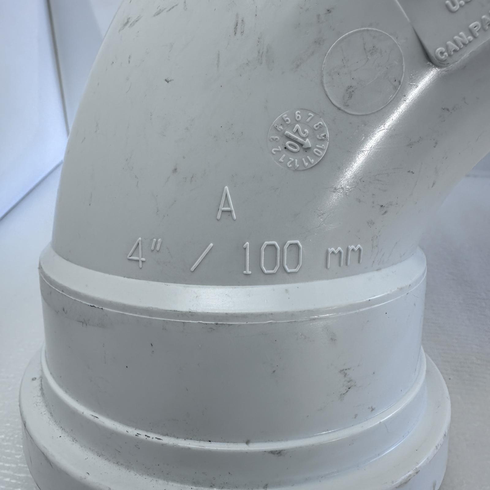 Canada PVC 90 Degree Elbow 4" - Photo 2