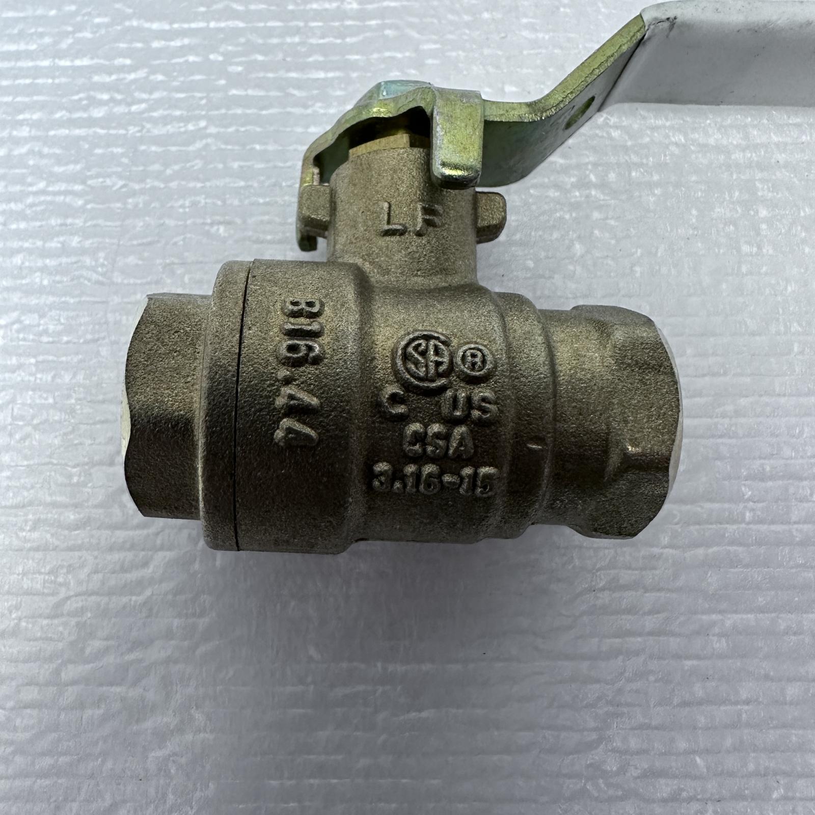 WATTS LFFBV-3C-M1 Brass Ball Valve – 3/8" Lead-Free, 150 WSP Rated - Photo 5