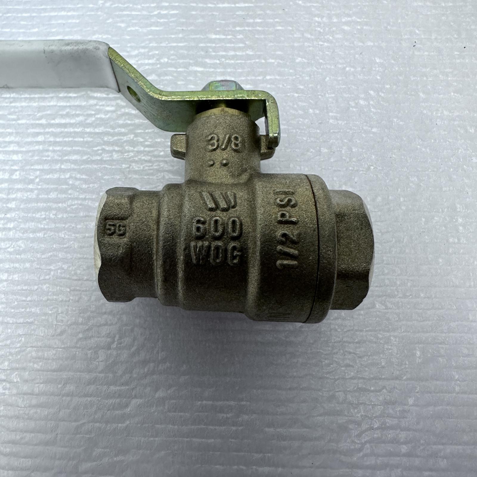 WATTS LFFBV-3C-M1 Brass Ball Valve – 3/8" Lead-Free, 150 WSP Rated - Photo 4
