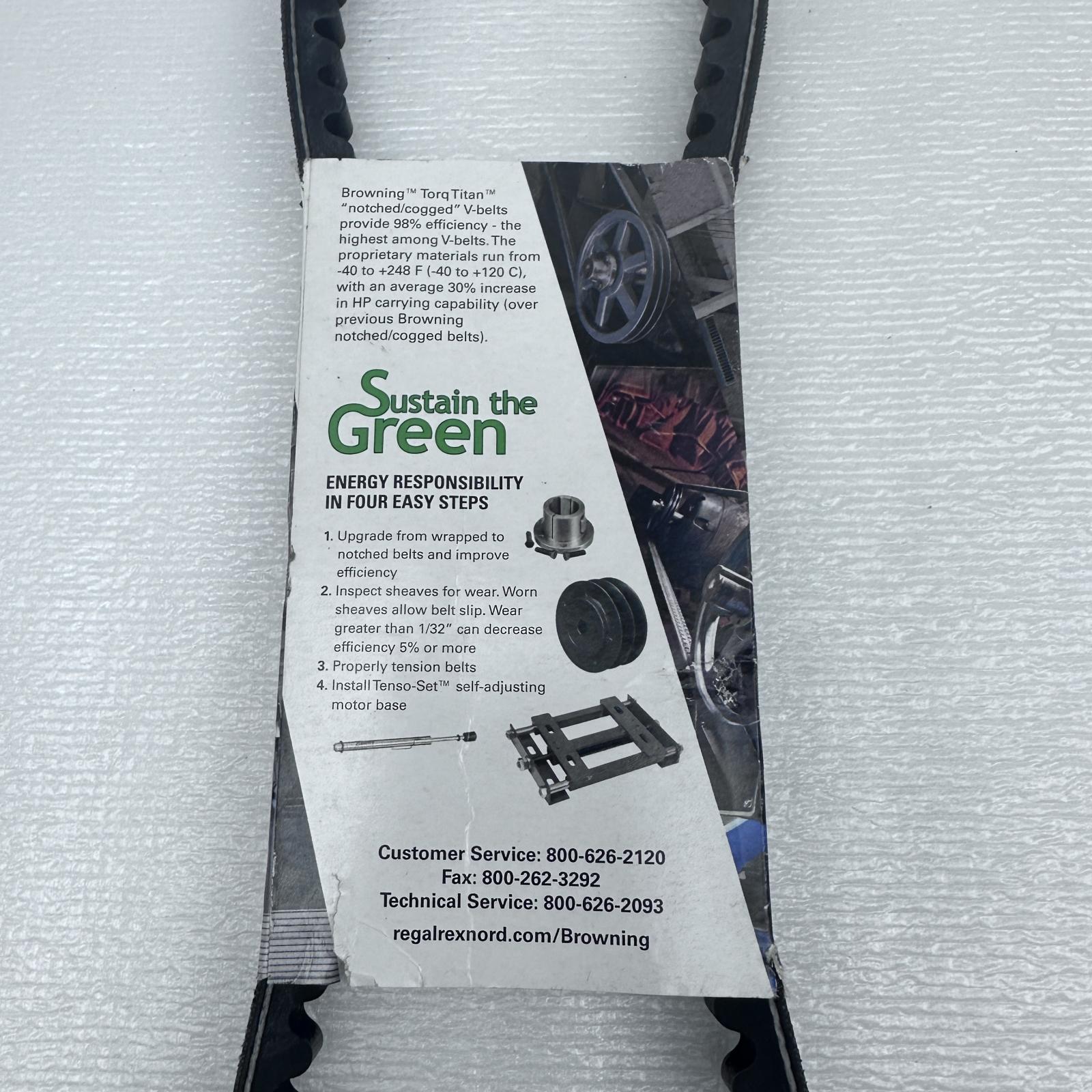 Browning BX32 Gripnotch V-Belt, 33.8" Pitch Length - Photo 3