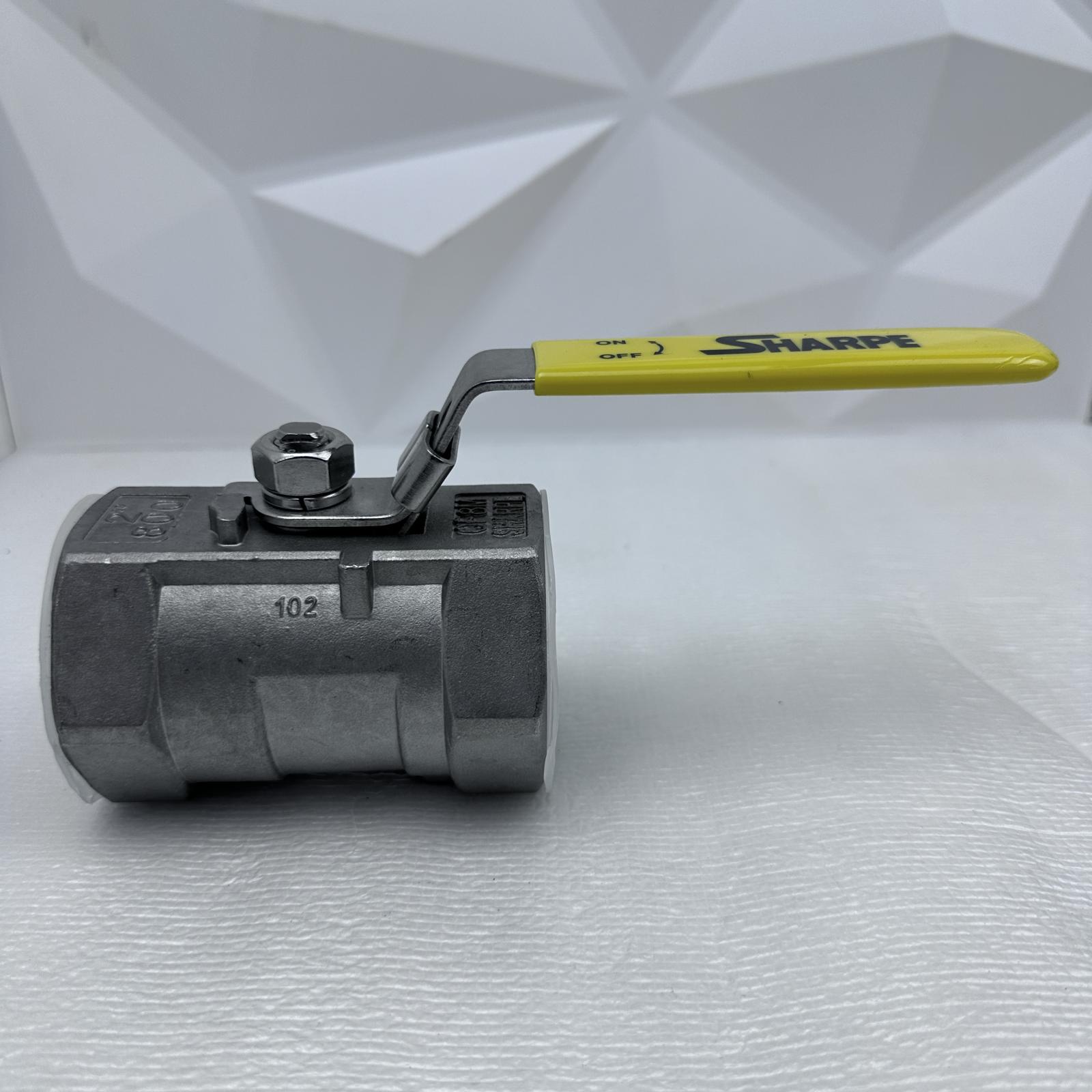 Sharpe CF8M Stainless Steel Ball Valve, 2" Full Port, Class 800 - Photo 3