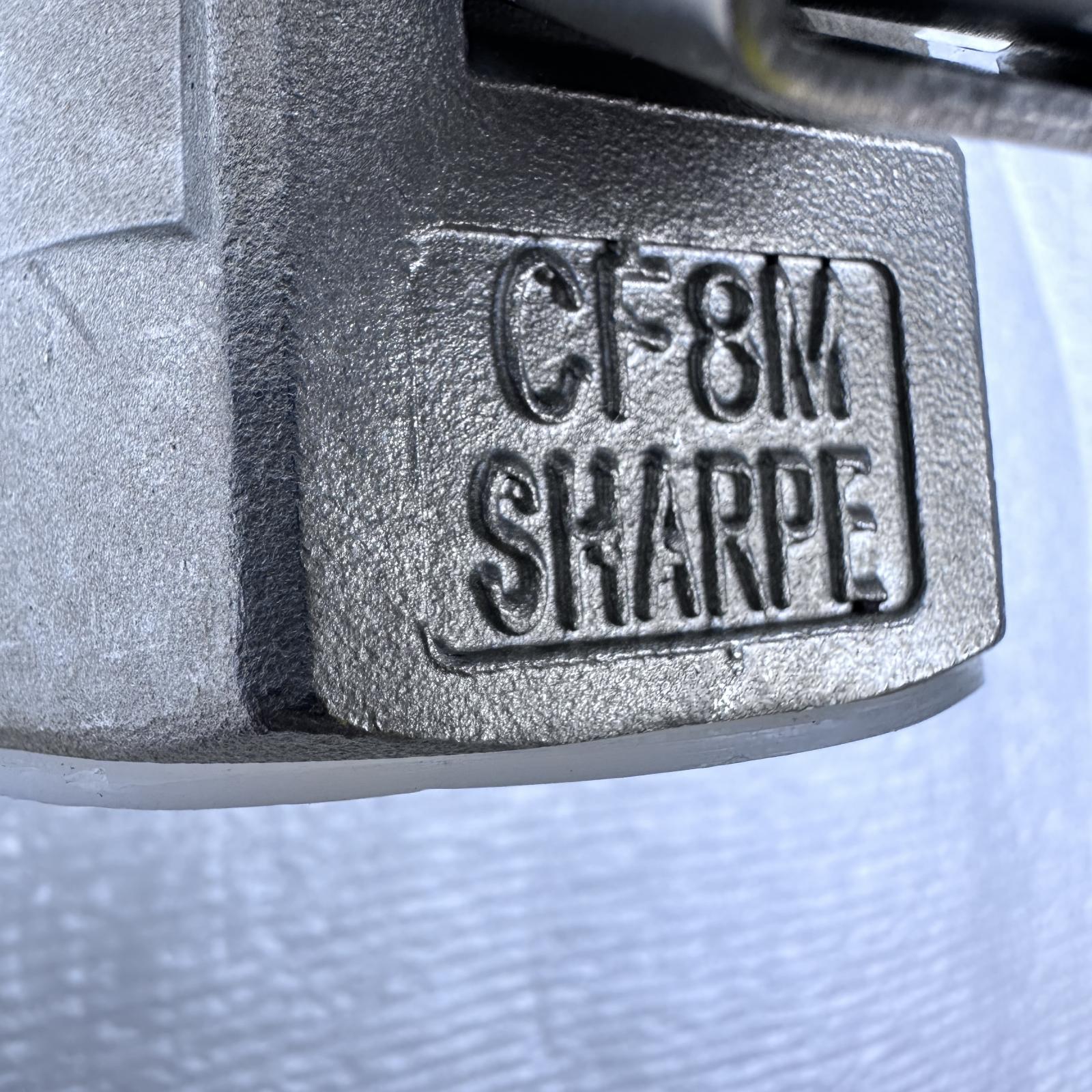 Sharpe CF8M Stainless Steel Ball Valve, 2" Full Port, Class 800 - Photo 8