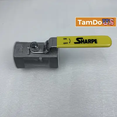 Sharpe CF8M Stainless Steel Ball Valve, 2" Full Port, Class 800 at Electrical Equipment & Supplies in new condition