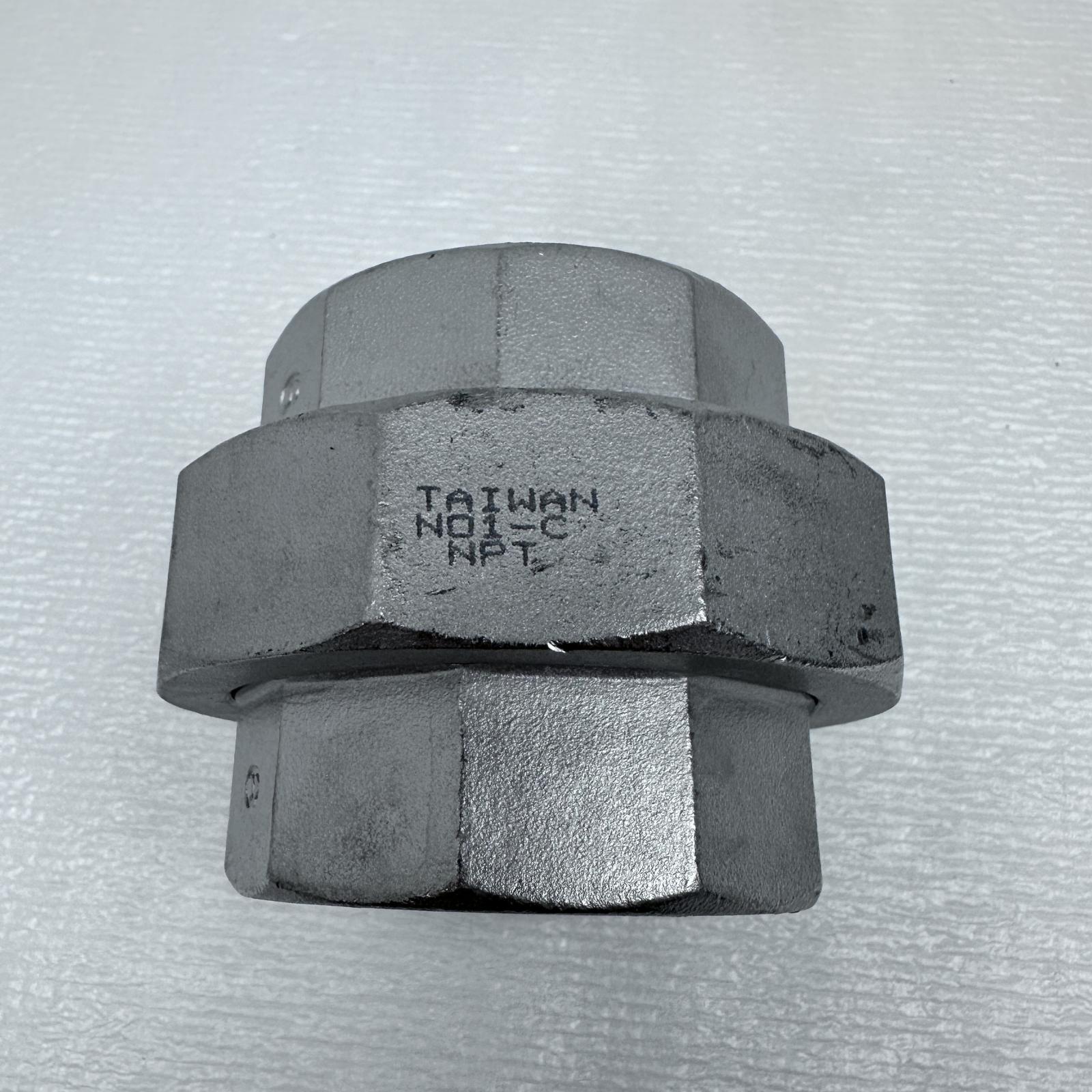 SP114 Threaded Stainless Steel Union, 2", Class 150, Heavy-Duty Industrial Grade - Photo 3