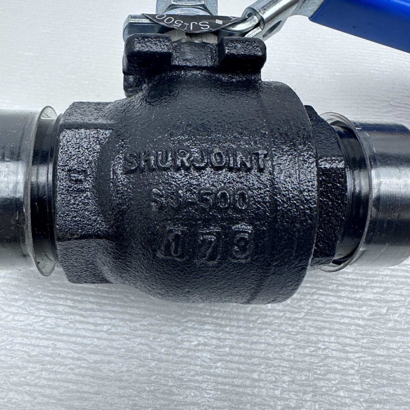 Shurjoint Ball Valve 1000 WOG 1-1/2” SJ-500 - Photo 2