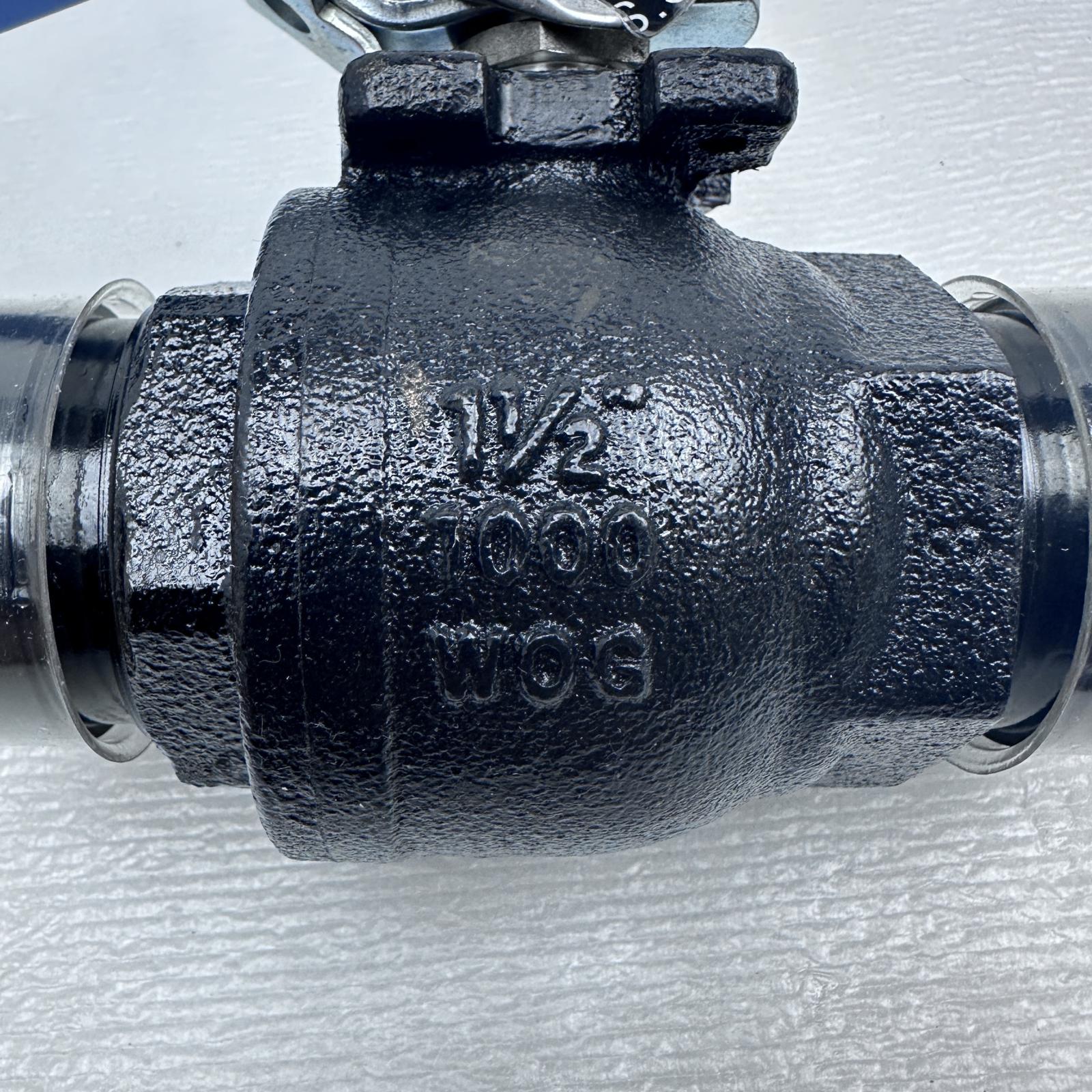 Shurjoint Ball Valve 1000 WOG 1-1/2” SJ-500 - Photo 4