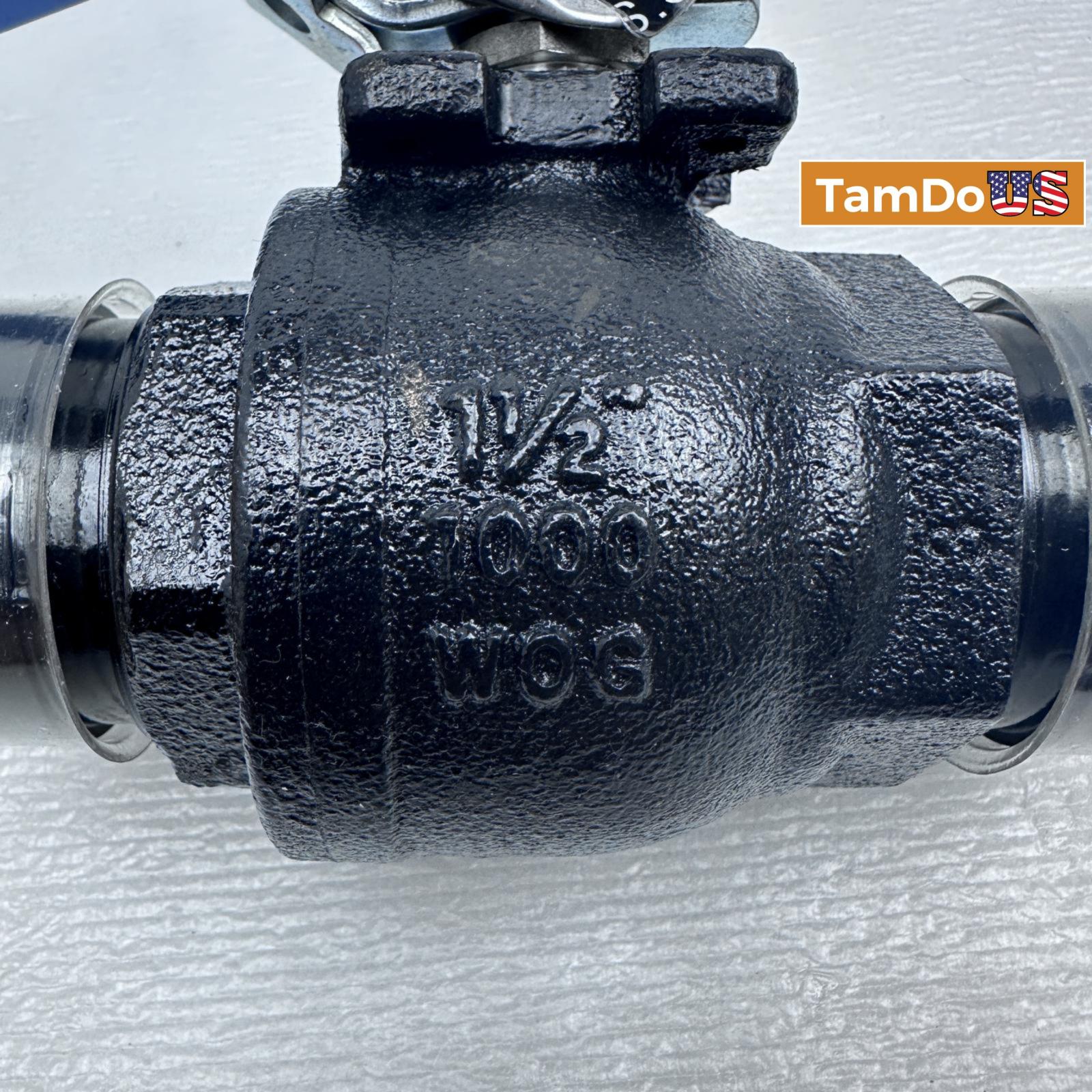 Shurjoint Ball Valve 1000 WOG 1-1/2” SJ-500 - Photo 6