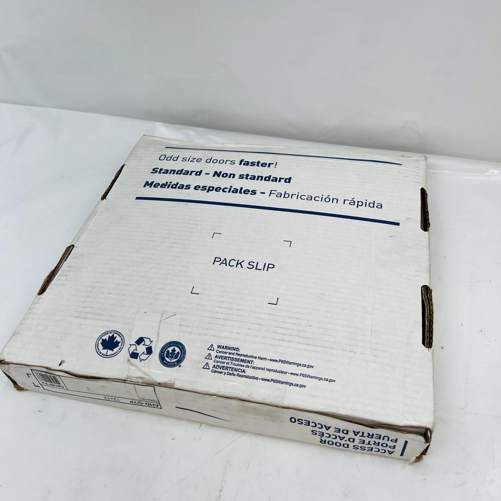 Access Door ODD Sizes AHD-GYP 12" x 12" Drywall Flush Mount Panel - Photo 5