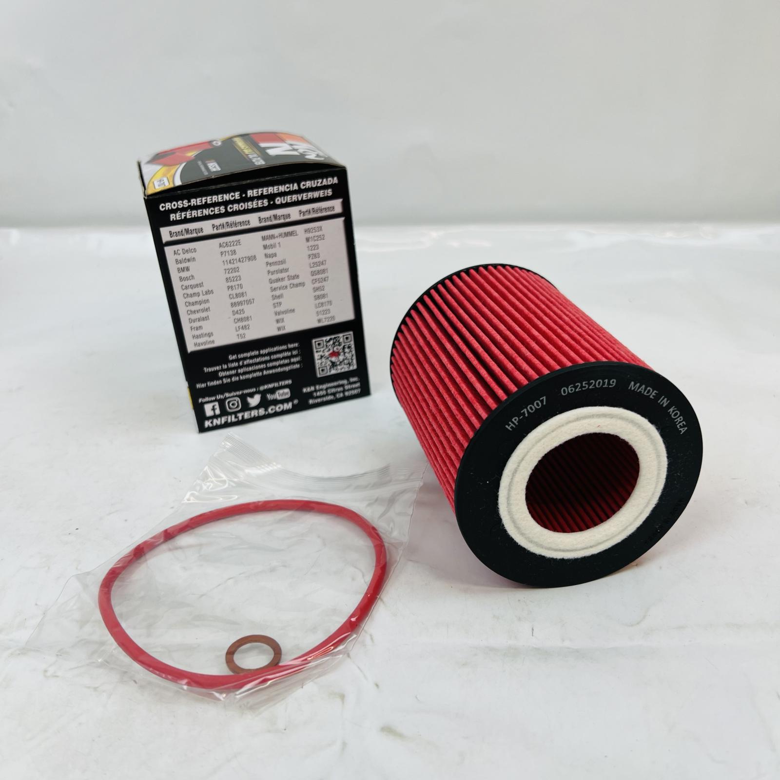 K&N HP-7007 High-Performance Premium Automotive Oil Filter - Photo 2