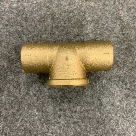 Nibco 712-LF 1" Tee C X C X F Cast DZR Brass Lead-Free Plumbing Fitting at TamDoUS Taylorsville