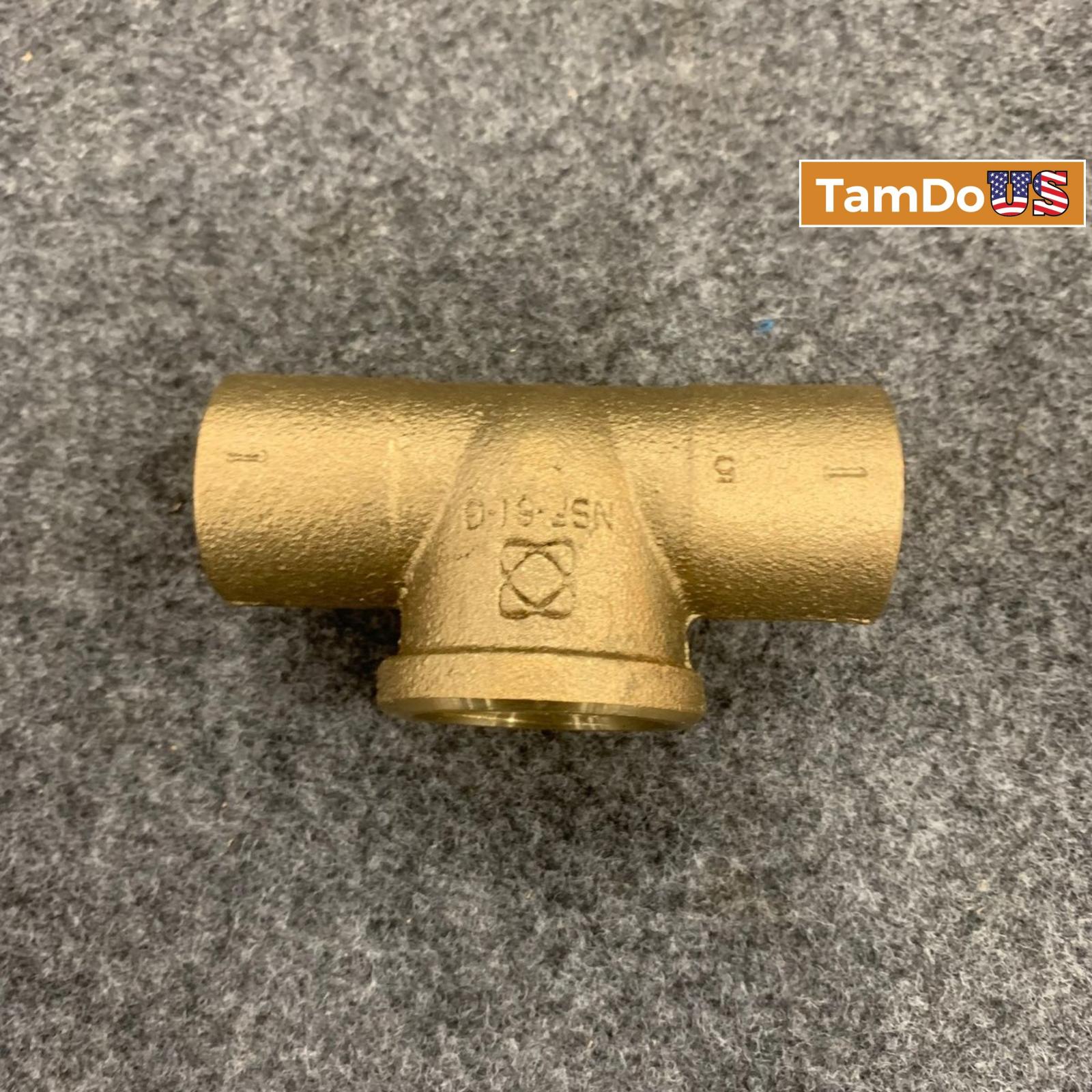 Nibco 712-LF 1" Tee C X C X F Cast DZR Brass Lead-Free Plumbing Fitting - Photo 7