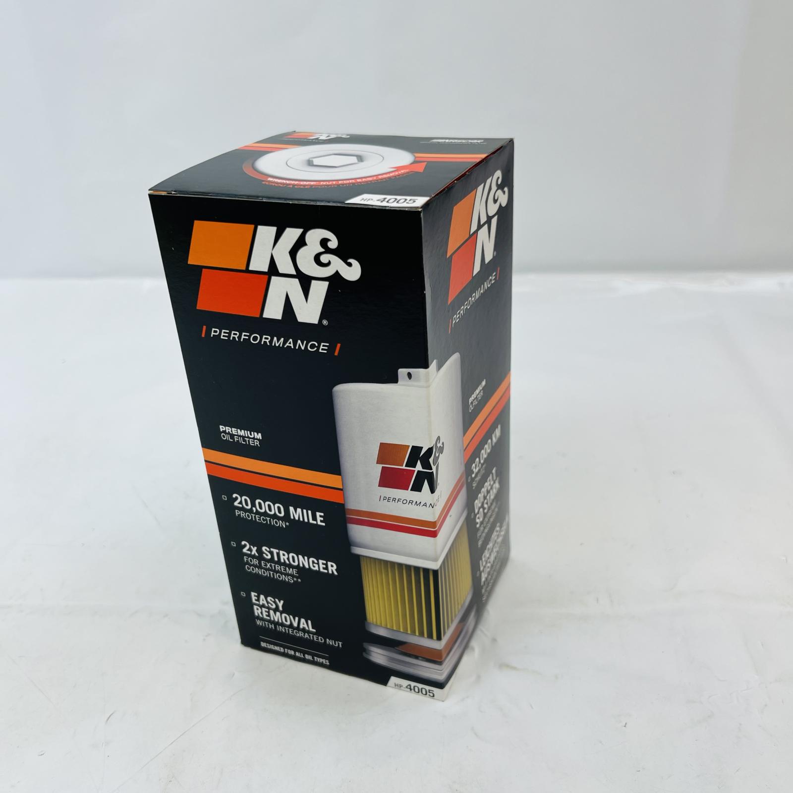 K&N Oil Filter HP-4005, High-Performance, Premium, Heavy-Duty, Racing Filter - Photo 3