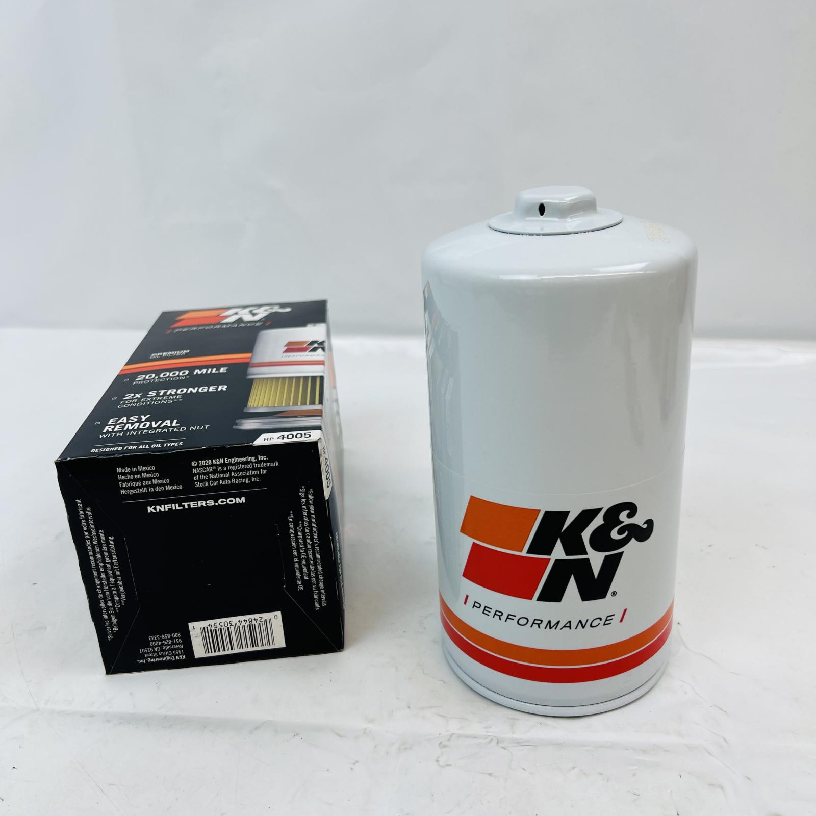 K&N Oil Filter HP-4005, High-Performance, Premium, Heavy-Duty, Racing Filter - Photo 2