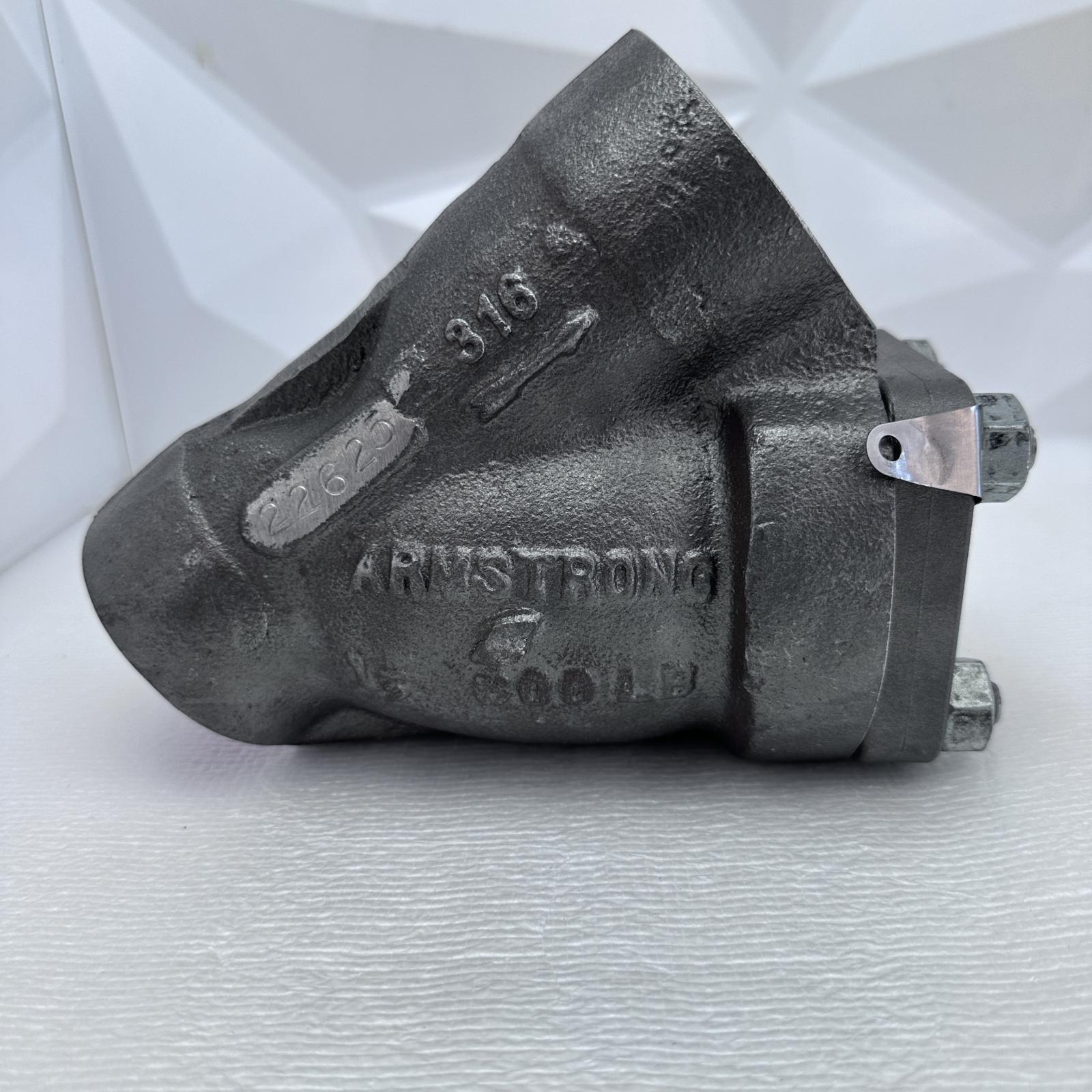 Armstrong 1-1/2" NPT 600 Lb. WCB Wye Y-Strainer - Photo 3