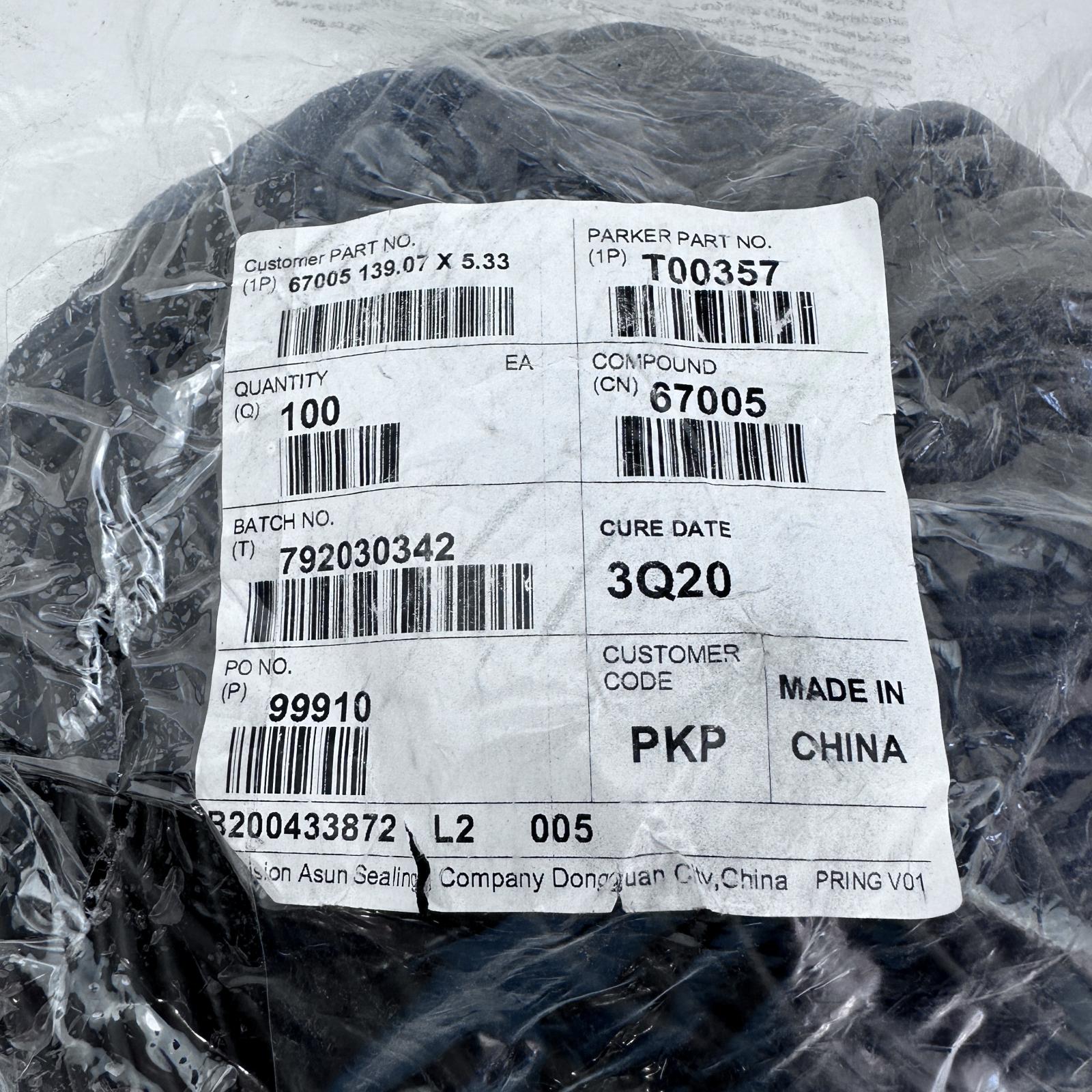 O-ring 139.07mm ID x 5.33mm 67005 T00357 7792030342 (100 pcs) - Photo 3