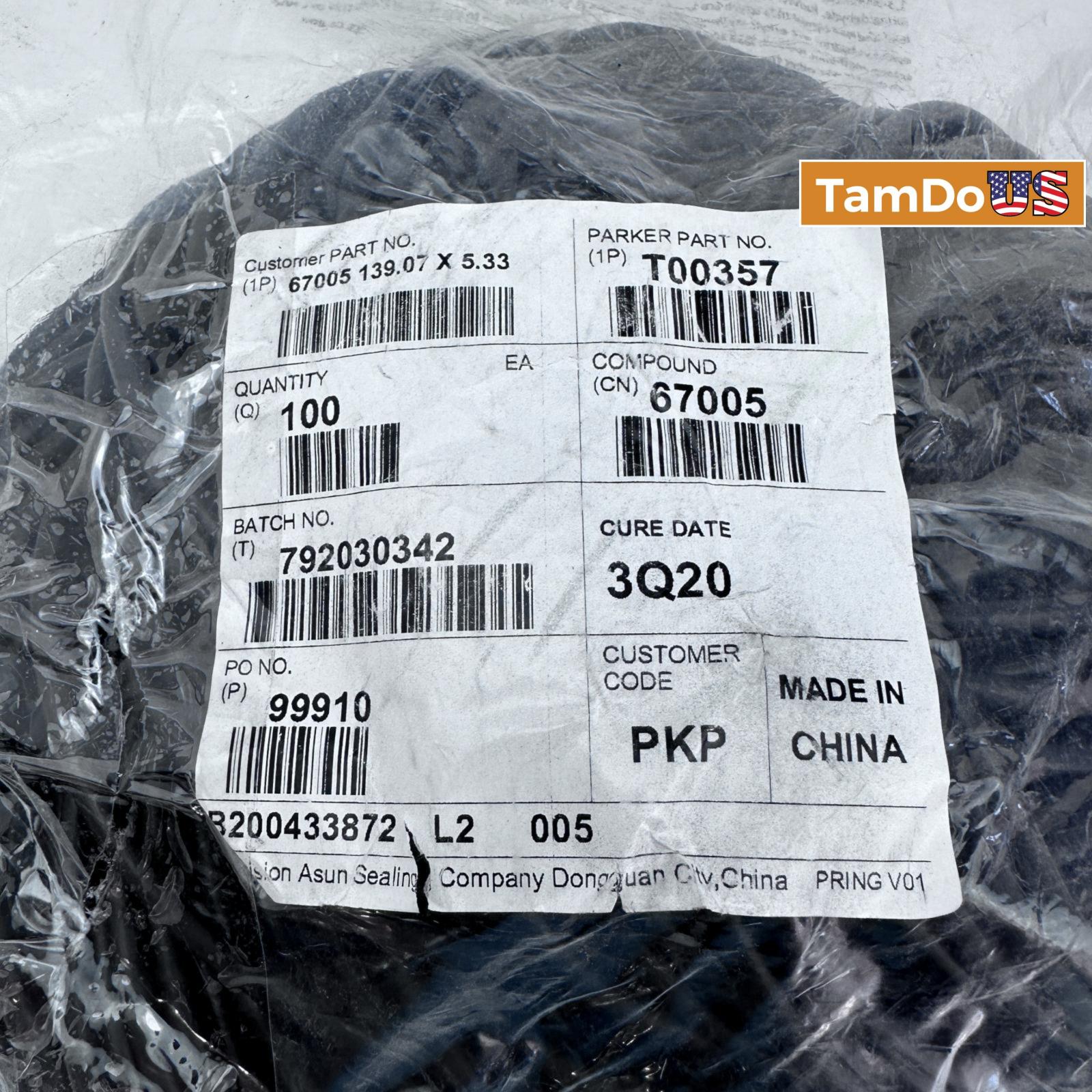 O-ring 139.07mm ID x 5.33mm 67005 T00357 7792030342 (100 pcs) - Photo 4