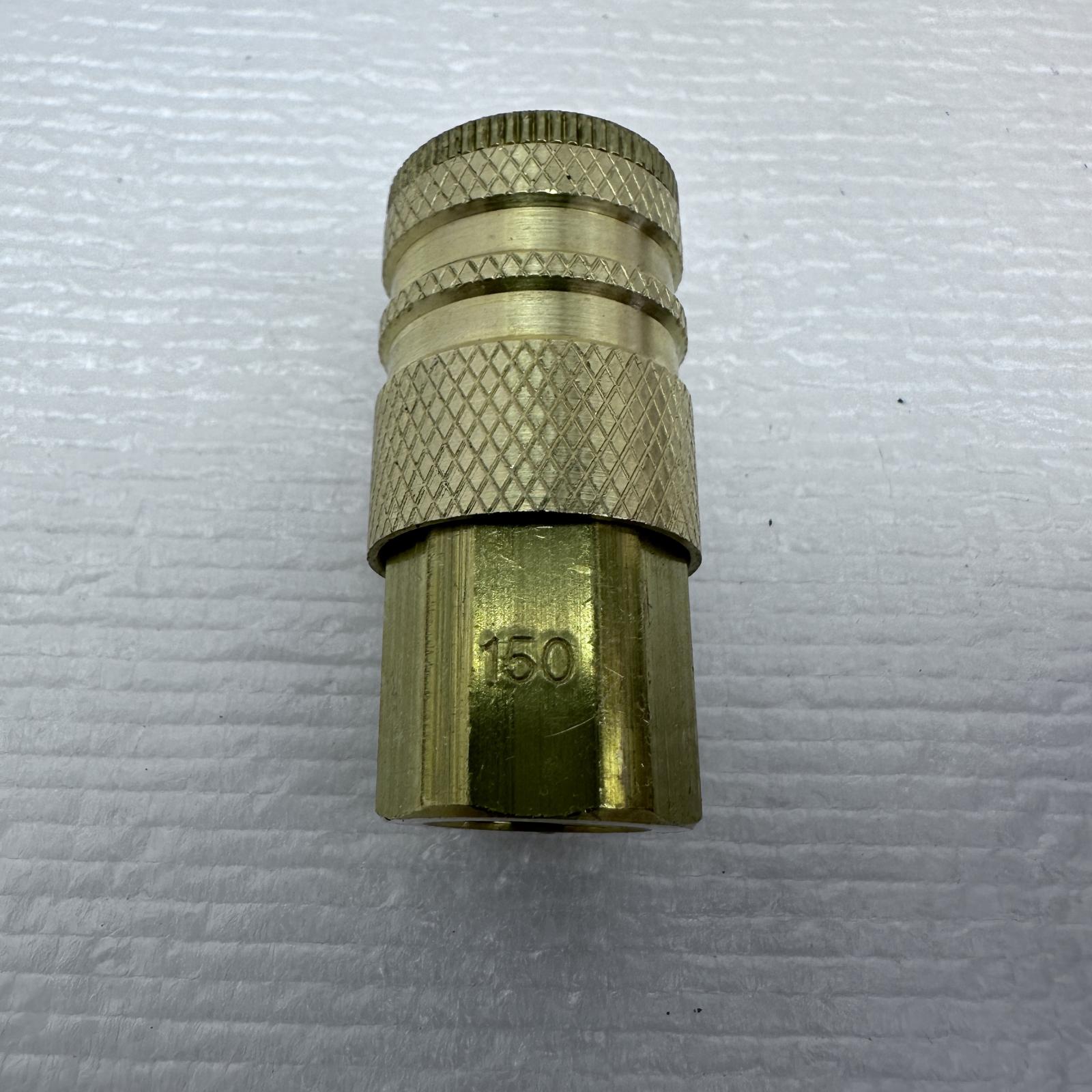 Lot of 2 MSC Coil Hose Fitting - 1/4FPT x 1/4 Body - Photo 2