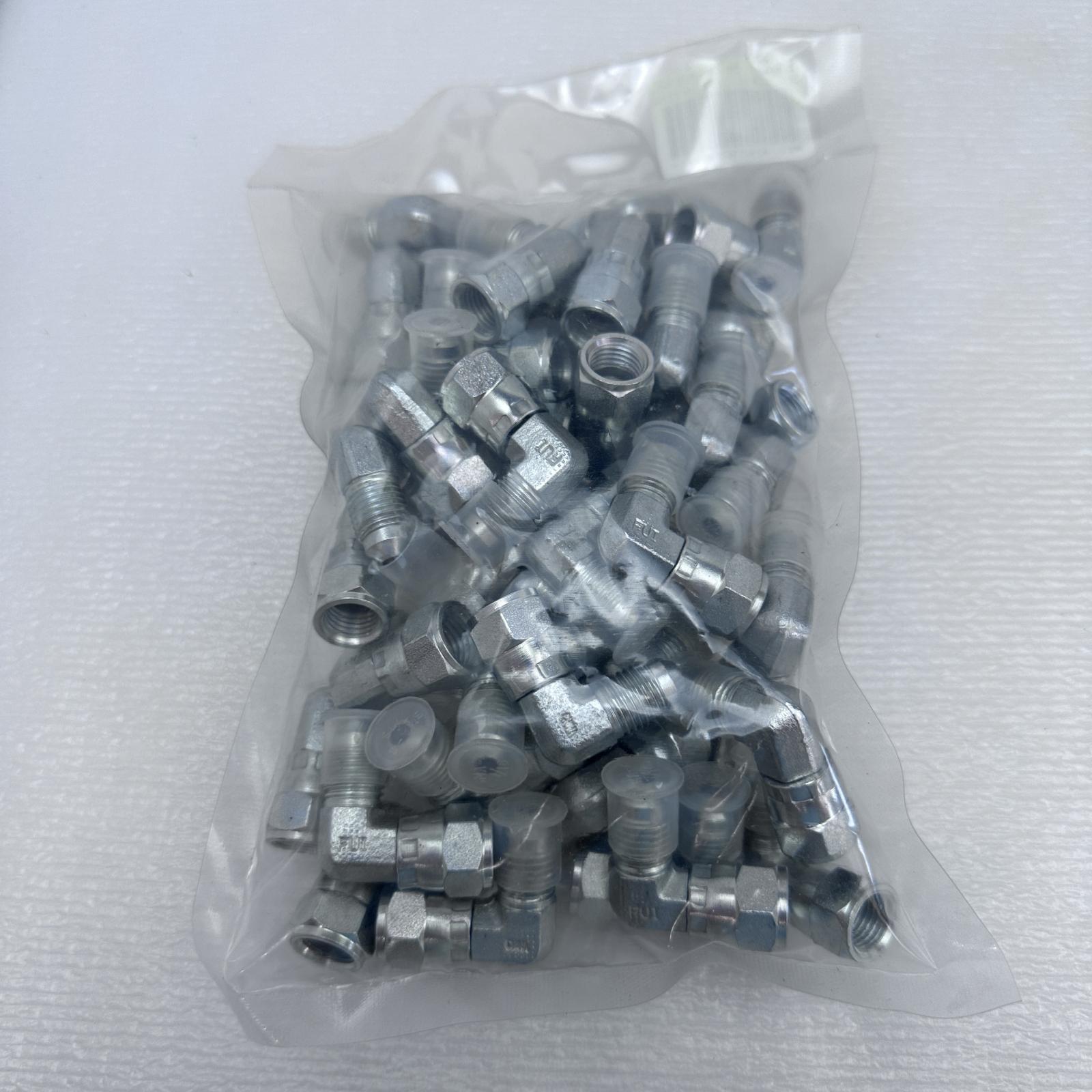 Unbranded 7/16" Pneumatic Fitting Elbow SMA-4 (50pcs) - Photo 5