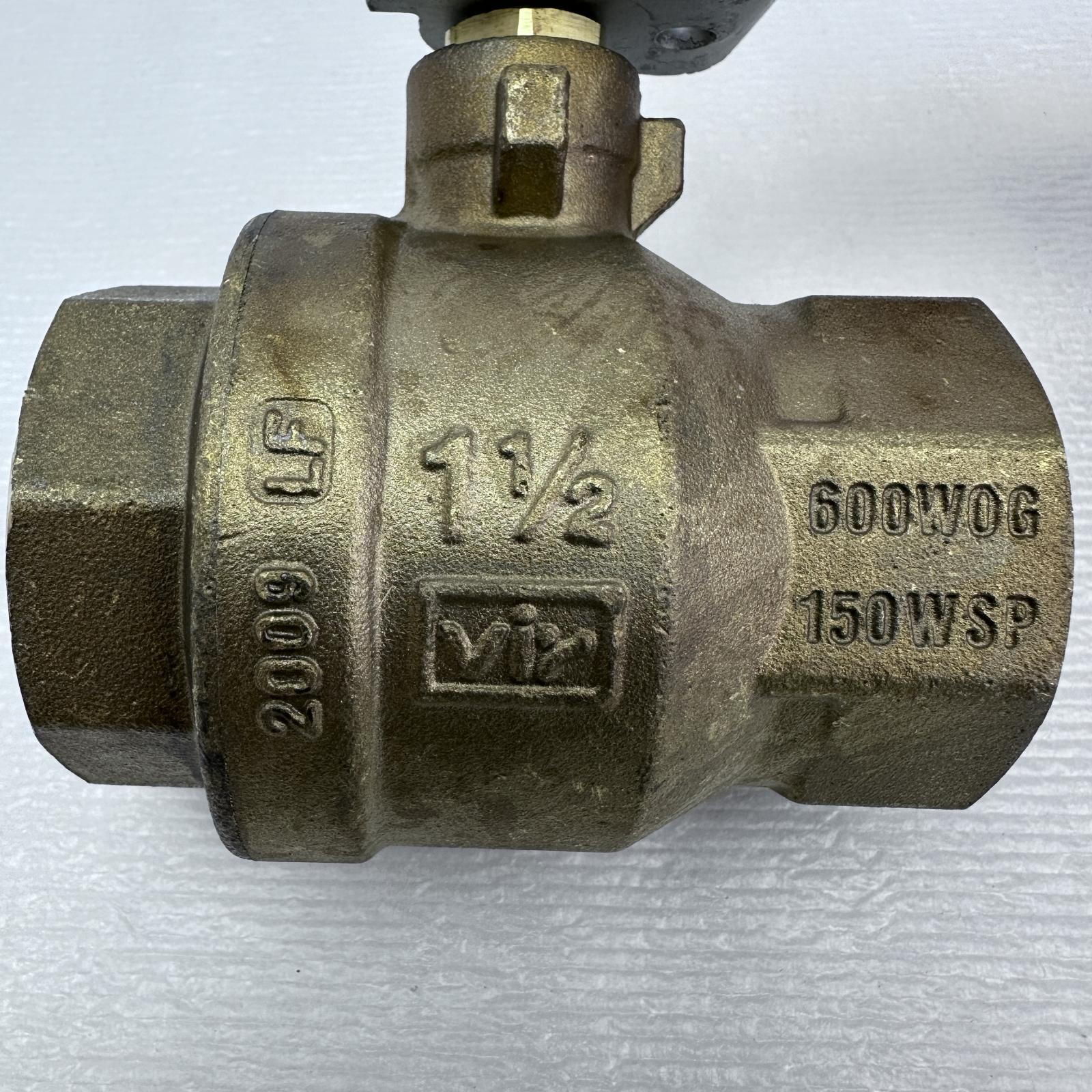 RWV Fig. 5544AB 1 1/2" 600WOG 150 WSP Valve - Photo 6