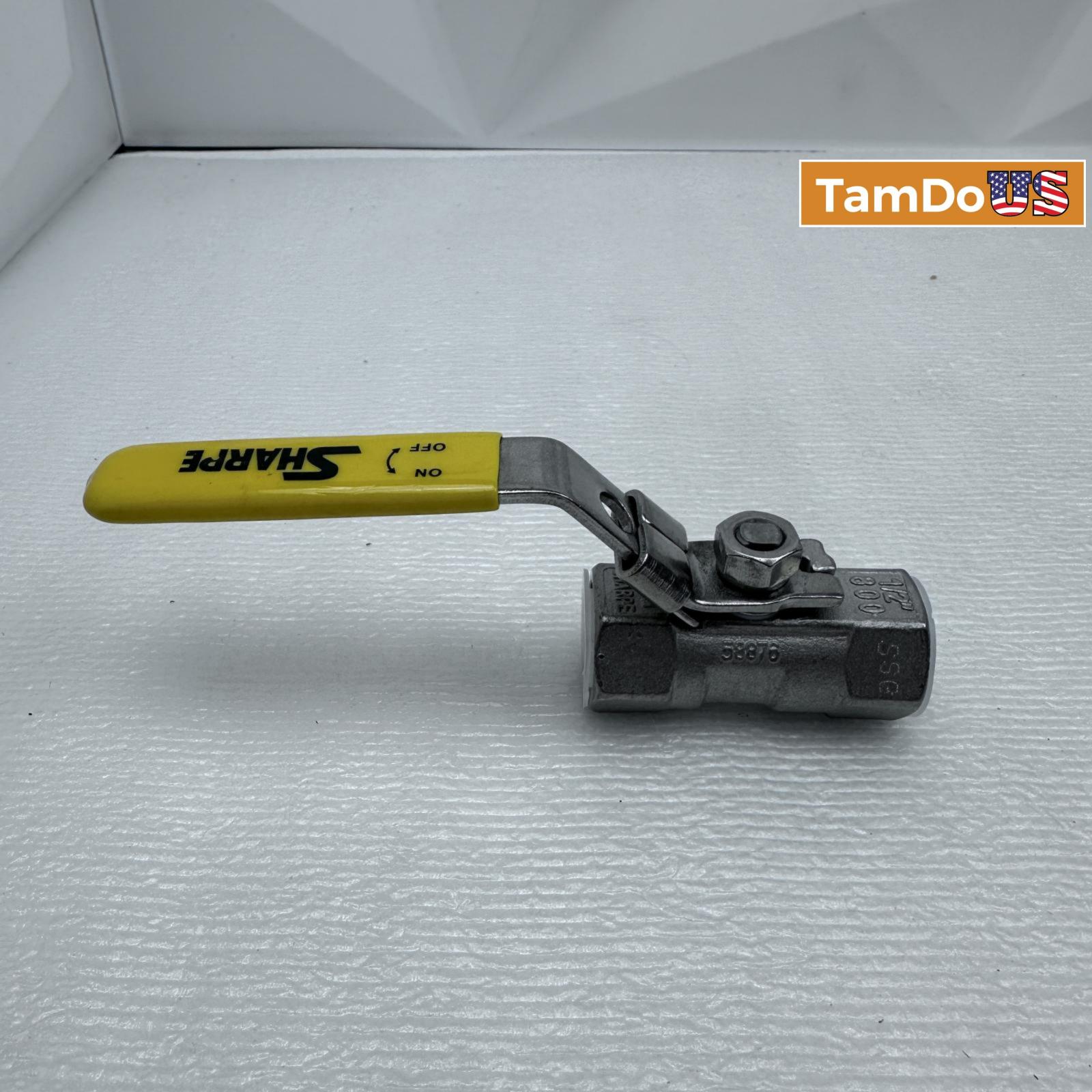 SHARPE 58876 Ball Valve 1/2" 800 WOG - Photo 6