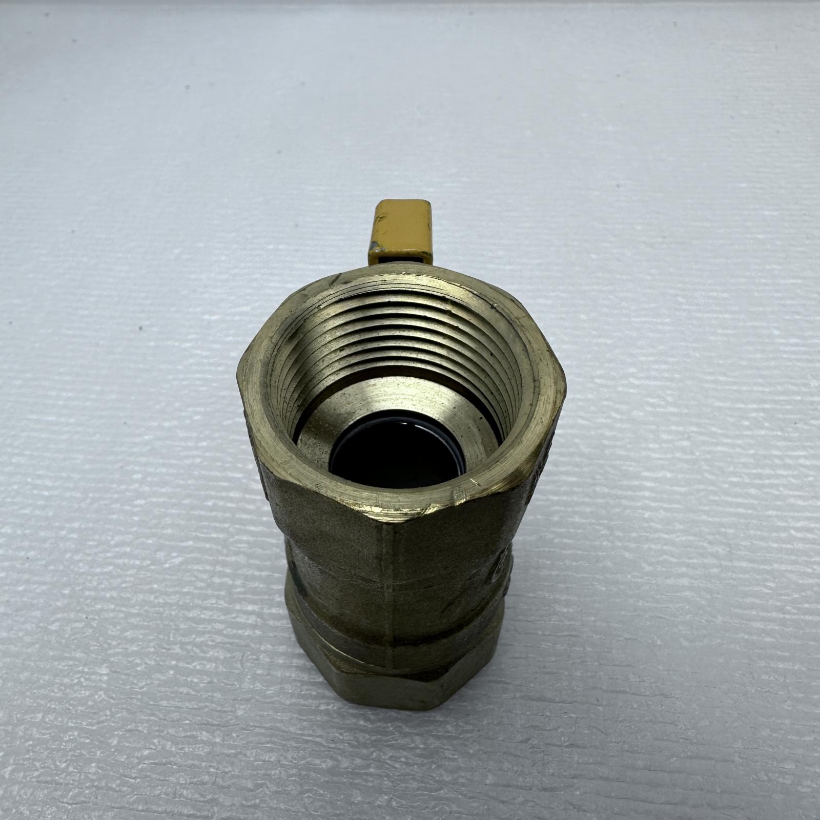 Lot of 2 GBV GBV02 Gas Shut-Off Ball Valve Brass 175G 1" - Photo 2