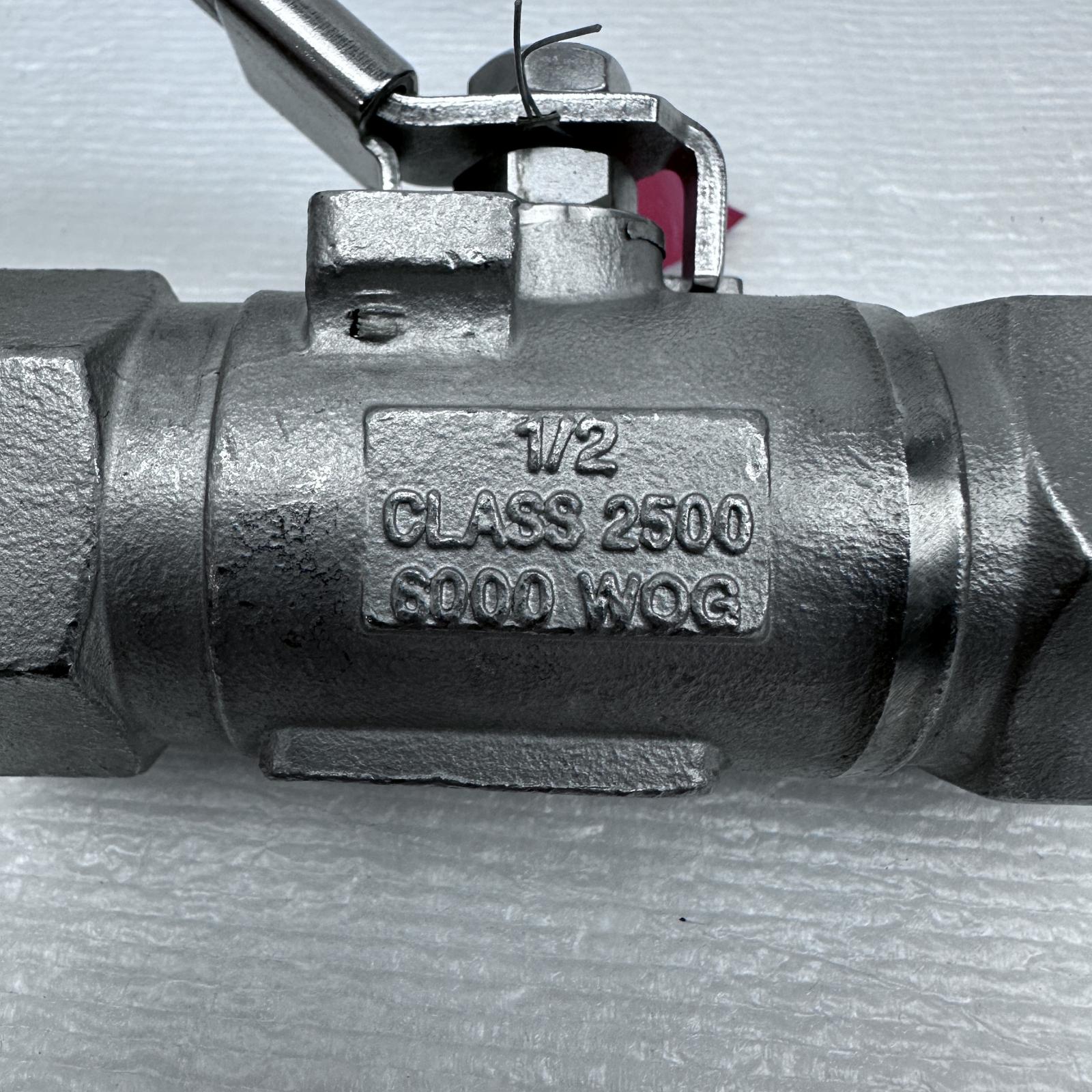 Warren ASME B16.34/API 608 1/2" Ball Valve Class 2500 6000 WOG - Photo 8