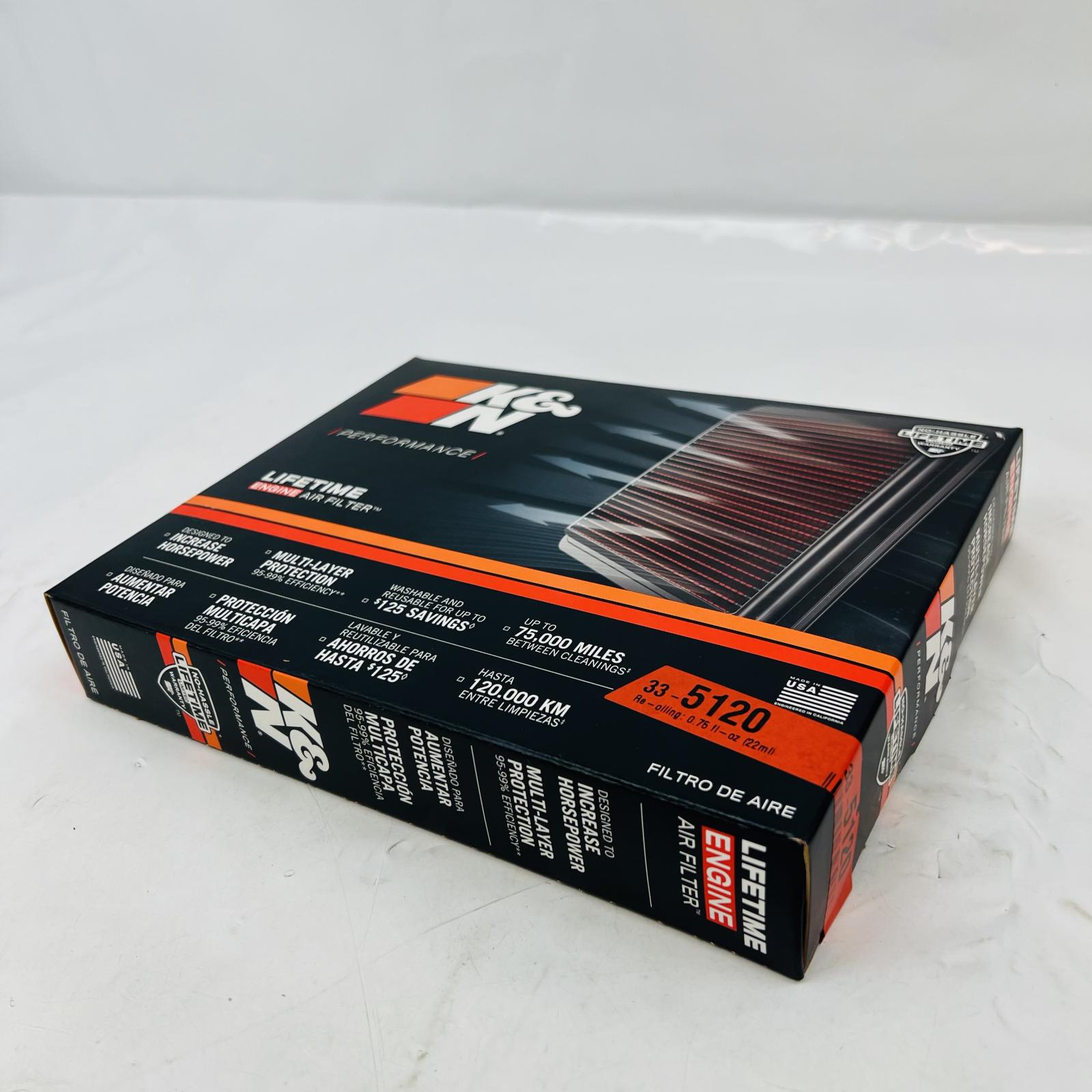 K&N 33-5120 Air Intake Filter for Honda Civic & Acura Integra 1.5T - Photo 3