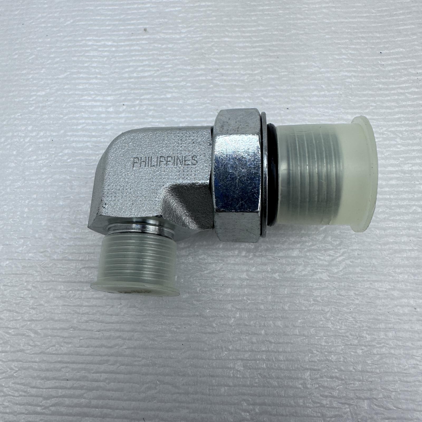 Lot of 2 Parker 12 C50L0-S Seal-Lok O-Ring Face Seal Tube Fitting - Photo 2