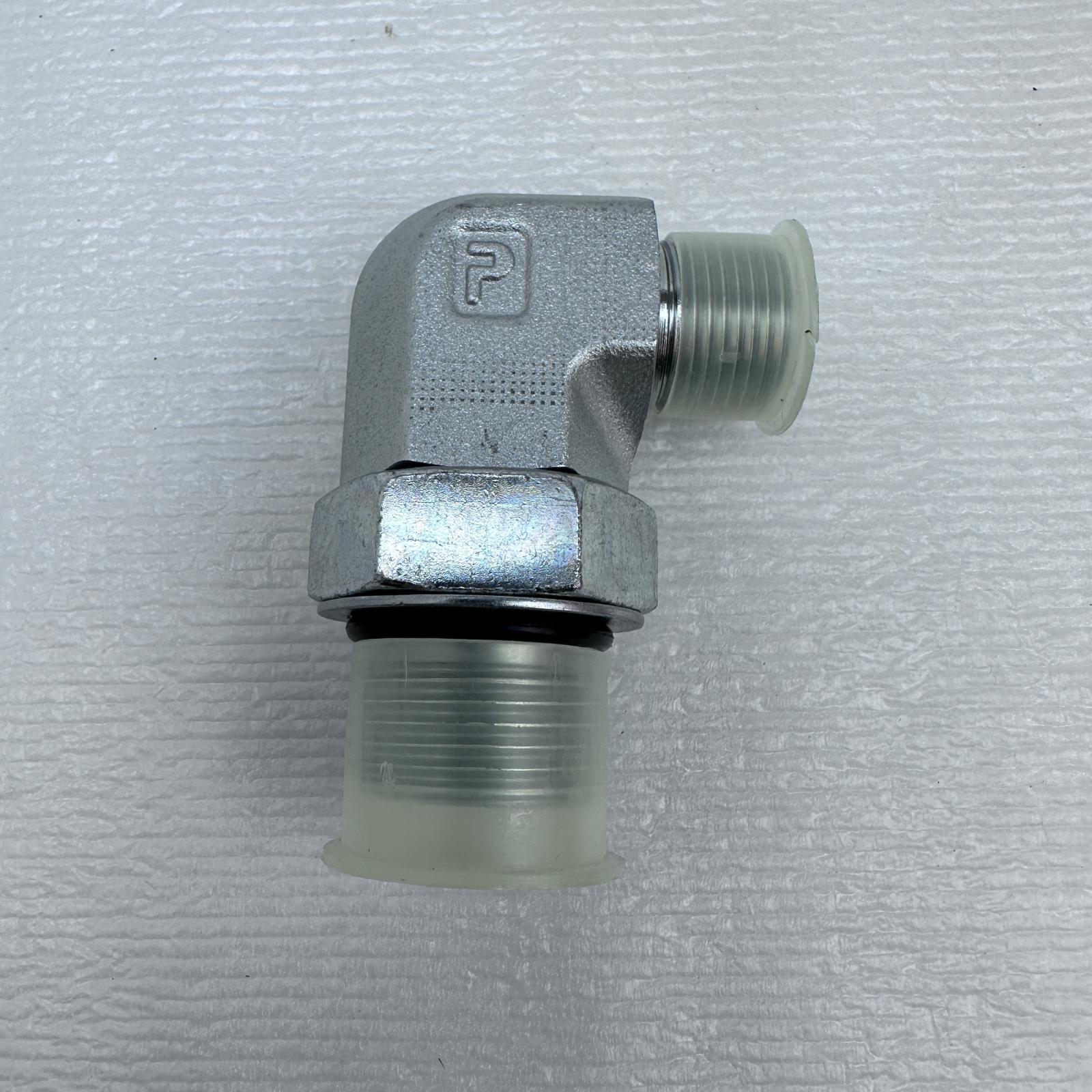 Lot of 2 Parker 12 C50L0-S Seal-Lok O-Ring Face Seal Tube Fitting - Photo 3