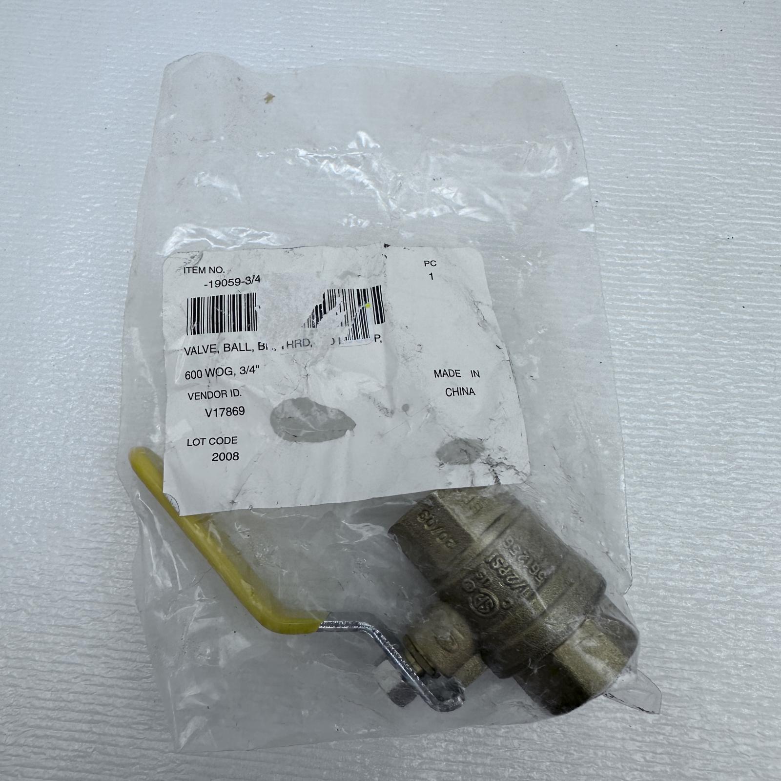 3/4" 600 WOG Brass Ball Valve - Photo 4