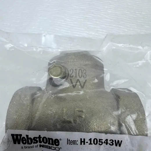 Webstone H-10543W Forged Brass Swing Check Valve Lead-Free 200 PSI CWP at TamDoUS Taylorsville