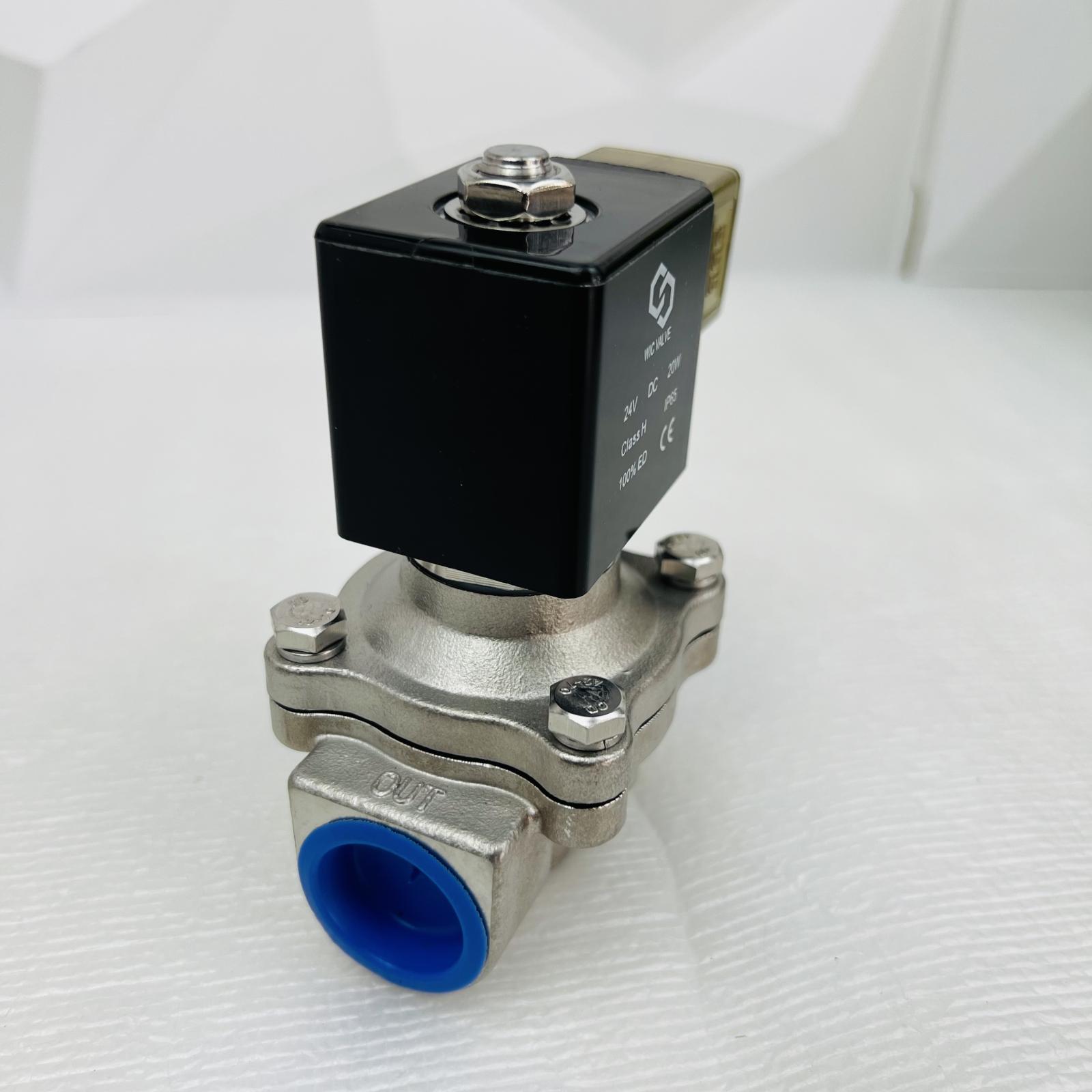 WIC Valve 2SCW-3/4-24VDC-D-V Solenoid Valve 3/4", 24V DC, 100 PSI, IP65 - Photo 5